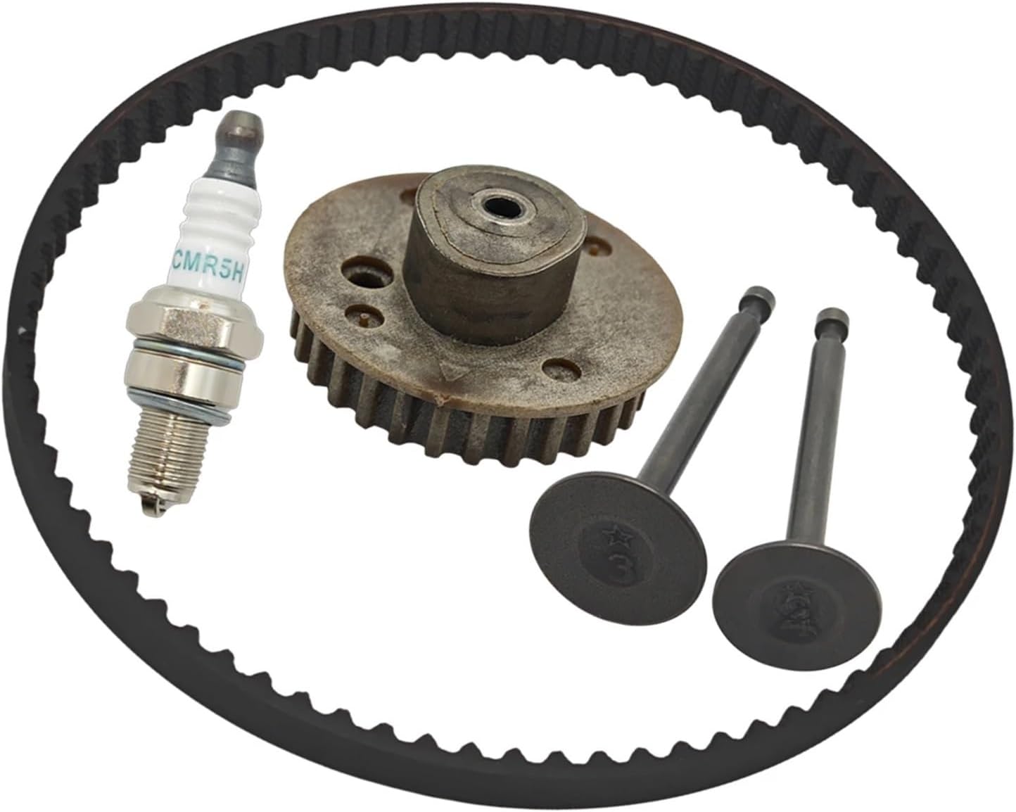 Cam Shaft Timing Belt Set Fit for GX35 GX 35 Lawn Mower Engine Motor Replace Part