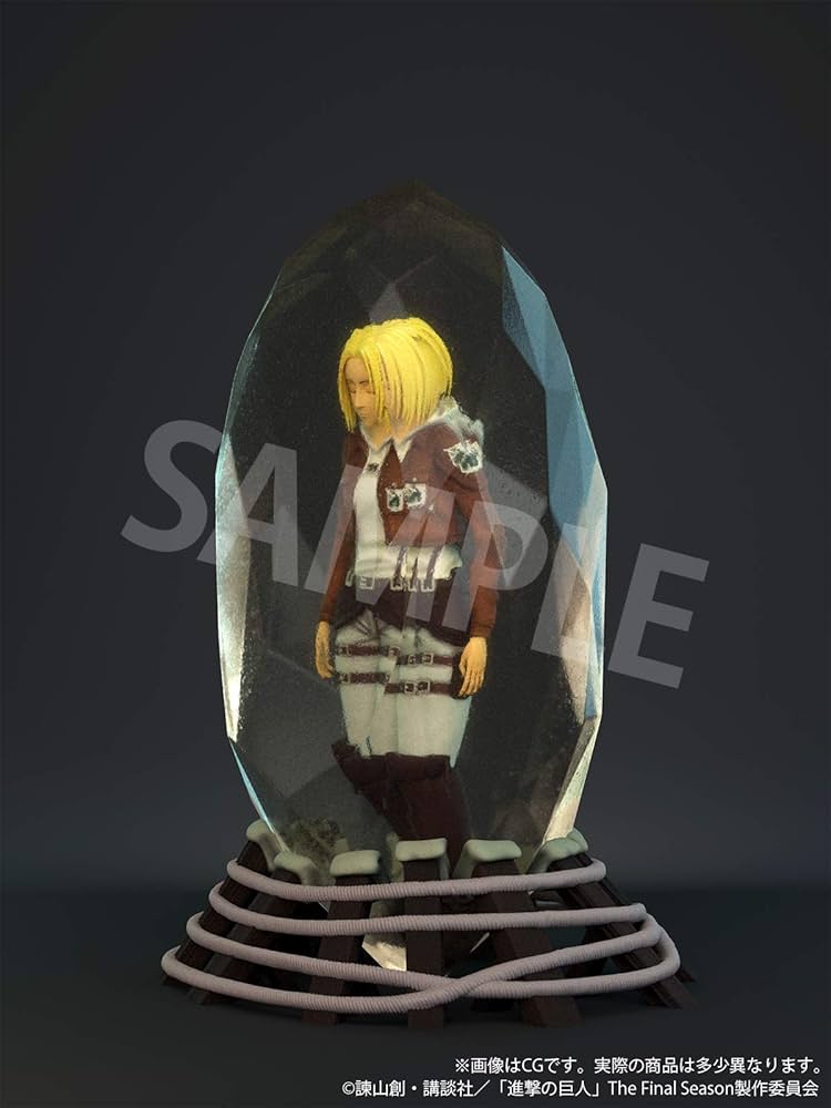 【希少】進撃の巨人　アニ・レオンハート　水晶体　3Dクリスタル　フィギュア Amazon.co.jp: 進撃の巨人「アニ・レオンハート」水晶体ver