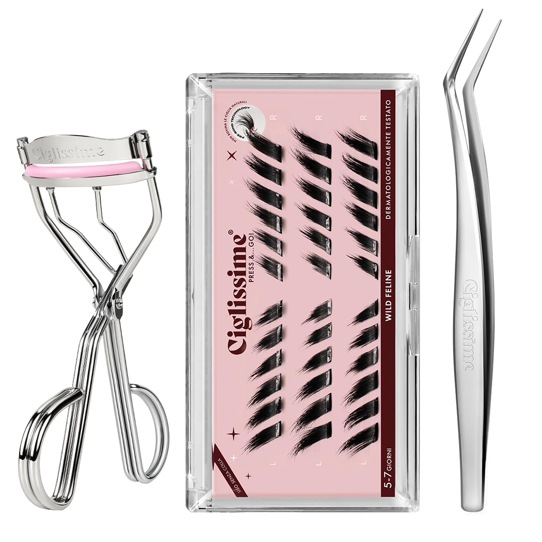 WILD FELINE Press&Go - Starter Kit Extension Ciglia Adesive