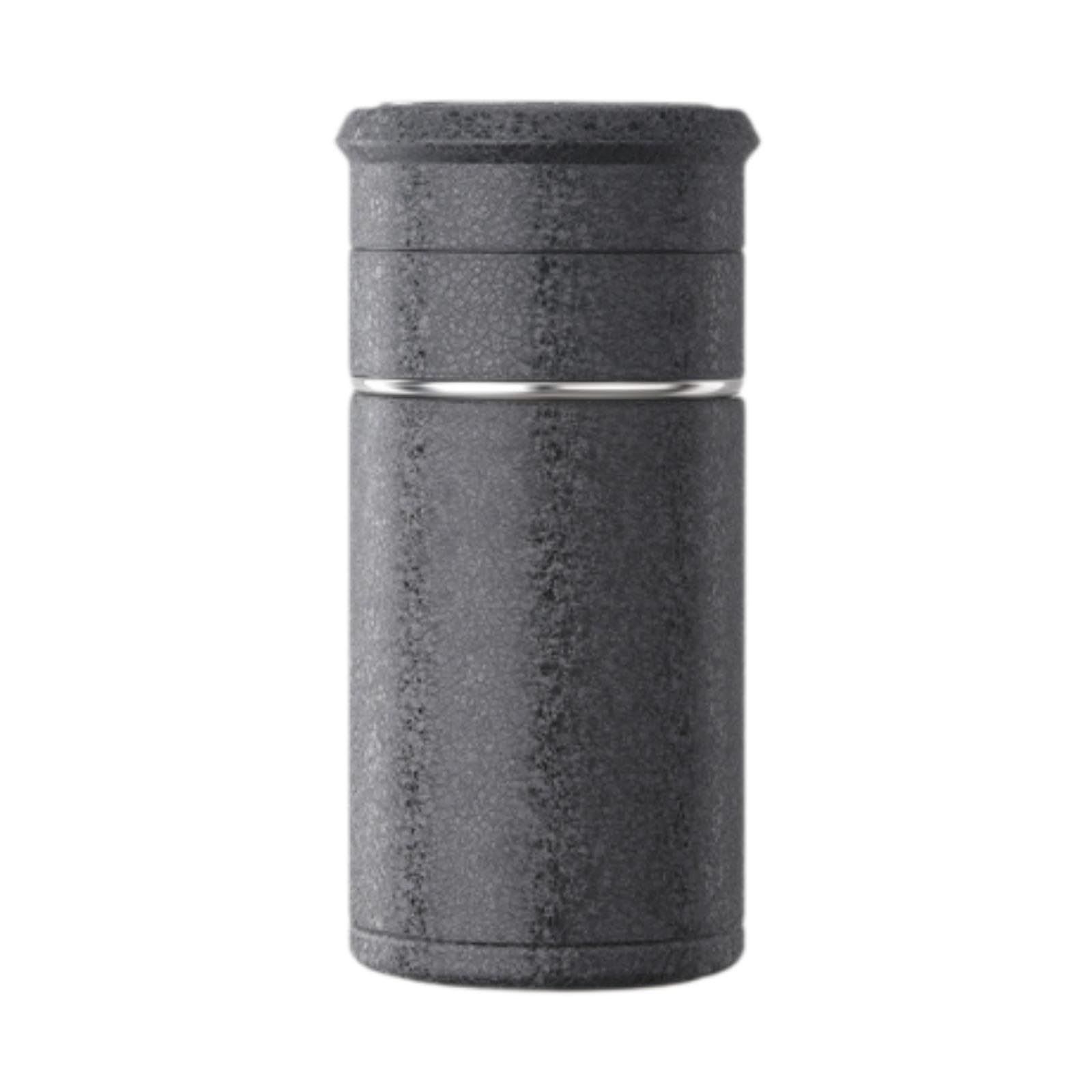 Théière isotherme en porcelaine et acier inoxydable style traditionnel