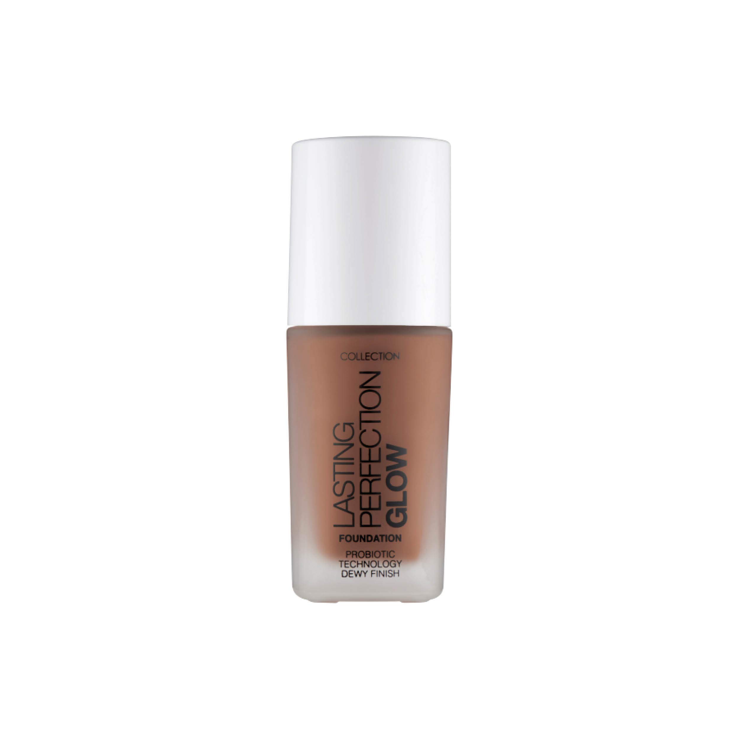 Collection Cosmetics Lasting Perfection Glow Foundation, Medium to Full Coverage, 27ml, Dark Mocha, 27 ml (Pack of 1)
