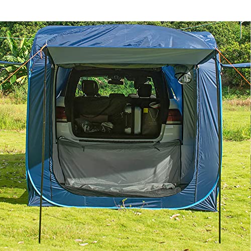 Carpa para maletero SUV con toldo extensible amarilla miniatura 3