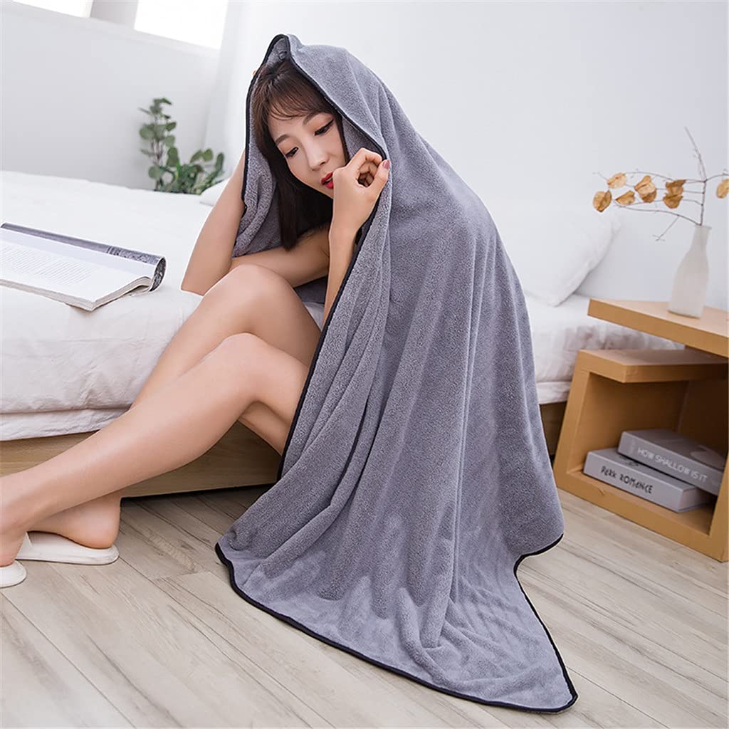 CULPRT Bath Towels 90X180Cm High Density Fleece Towel Sets - Super