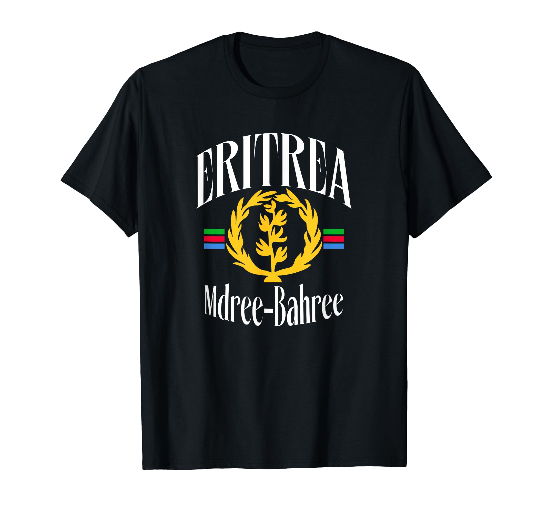Eritrea TeezLove Eritrea With Eritrean Flag Eritrea Pride T-Shirt