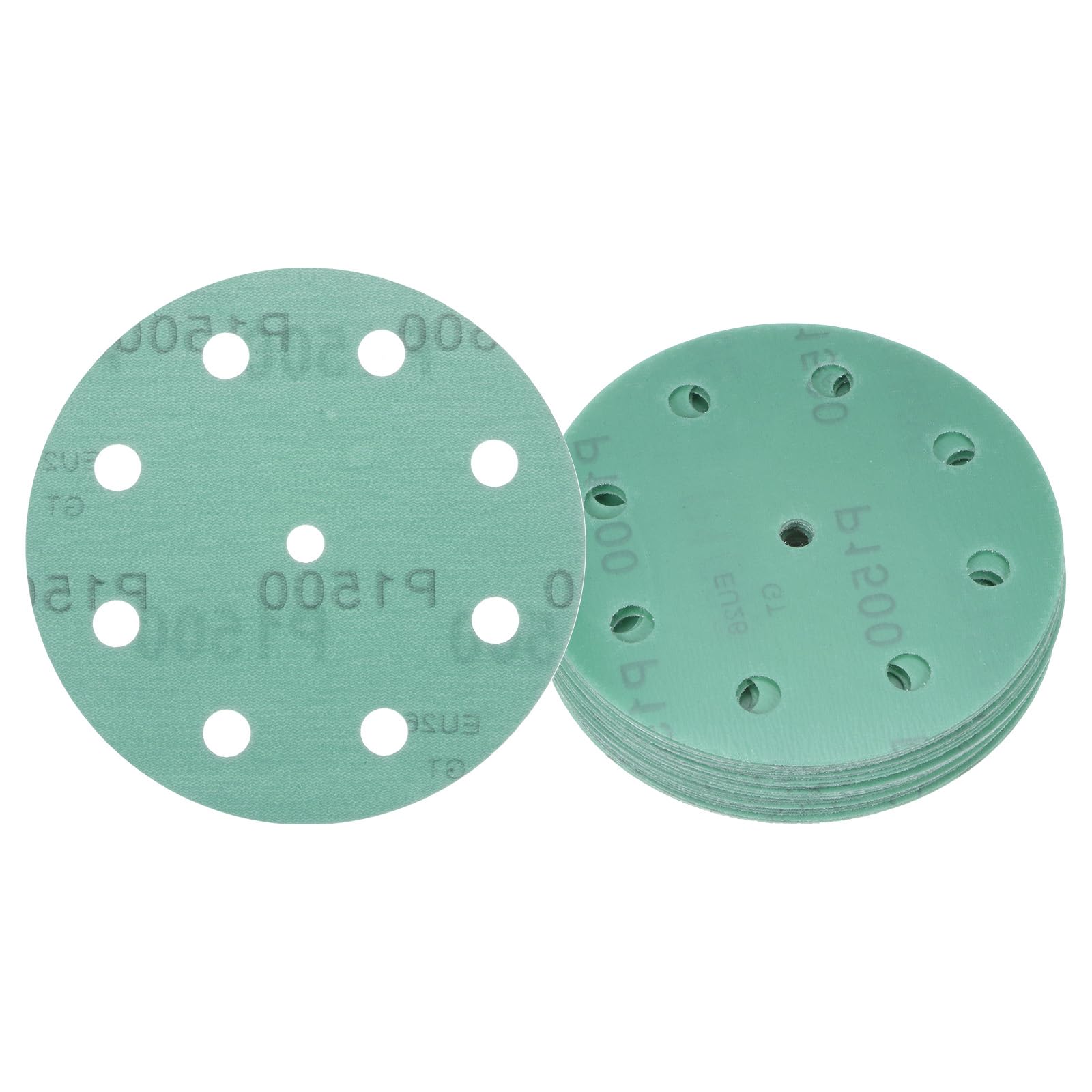 Kozelo 25pcs Green Film Sanding Discs