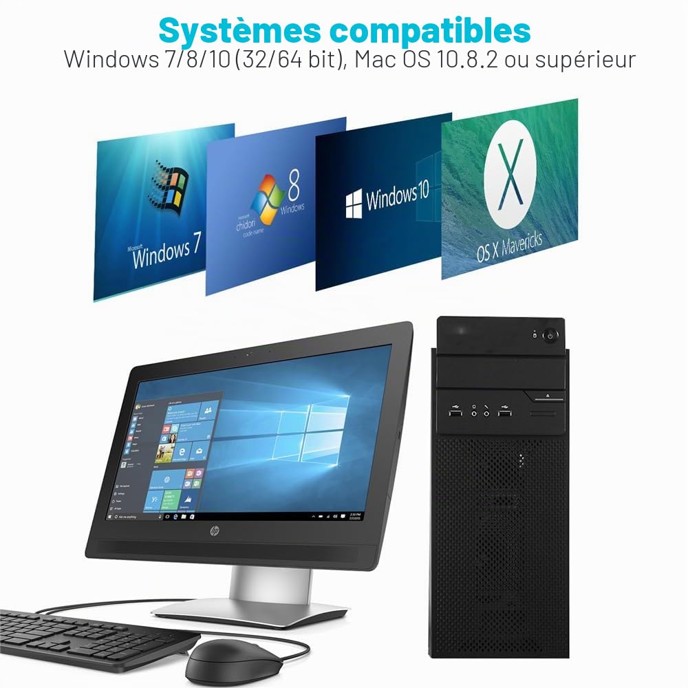 Carte d'extension PCIe USB 3.0 5Gbps Compatible Windows et Linux | 3 Type C + 2 Type A, USB 3.2/3.1 Gen 1, PCI-E x4/x8/x16, Plug and Play, Interne PCI Express Carte, pour PC de Bureau