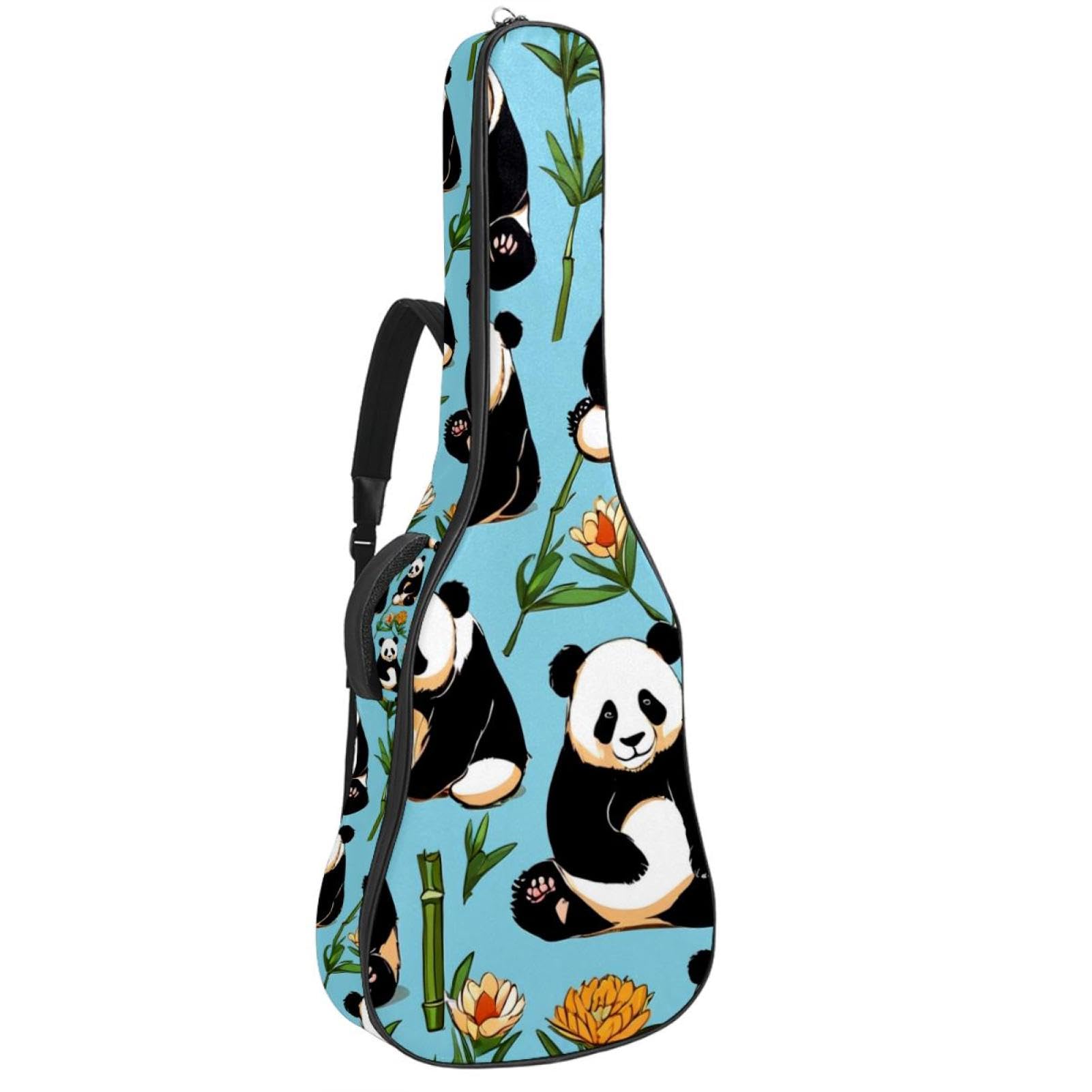 Housse guitare acoustique panda protégeant de la pluie et chocs - 8