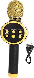 MARMERDO Karaoke Speaker Microphone Karaoke Handheld Microphone Speaker Kids Microphones Home Mic Recorder Toy Toddler Mic Toy Portable Handheld Mic Party Microphone Singing Microphone