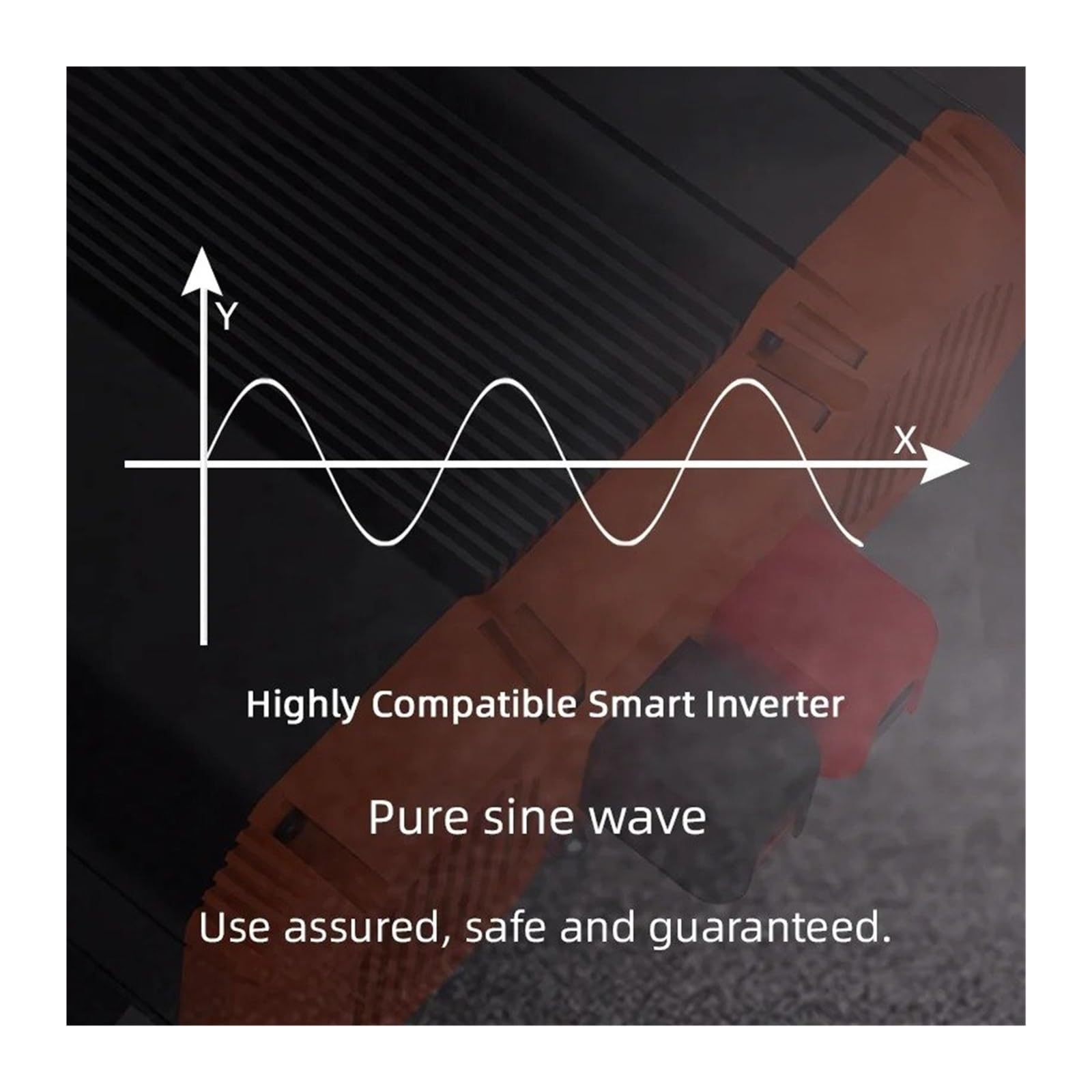 Inversor Onda Sinusoidal Pura 6000 W 12 V 24 V A 220 V 110 V con Pantalla LCD Transformador Voltaje Accesorios para Automóviles SAI(12V,220V-240V 50Hz,USA)