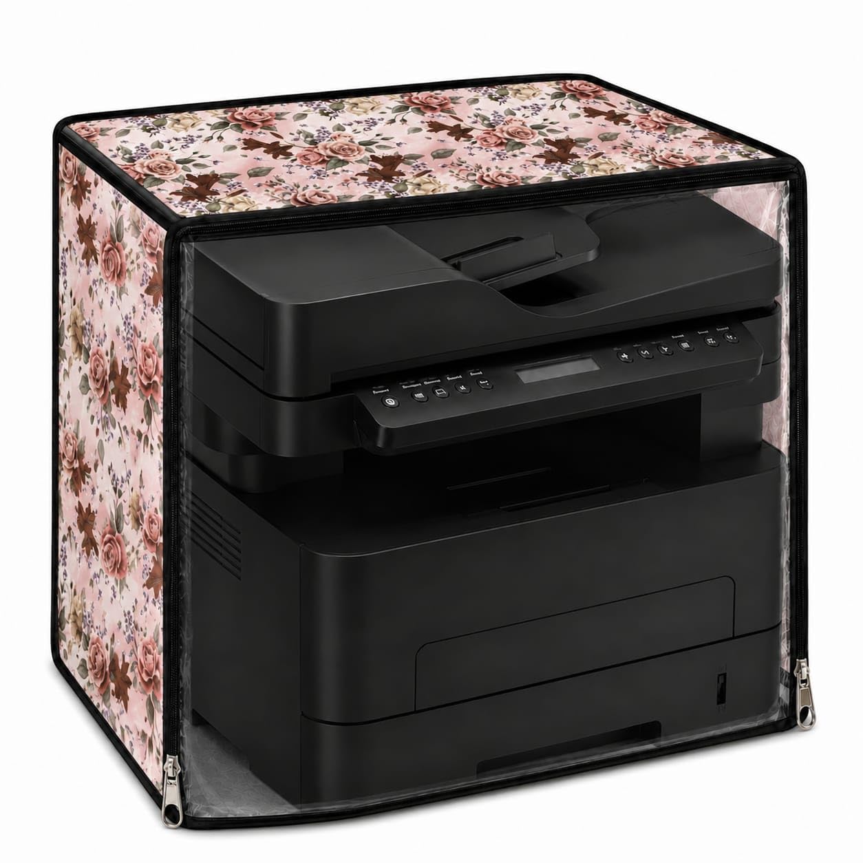 JMT Printer Cover For HP Laser MFP 323sdnw Printer (Pink Rose Print)-picture-21