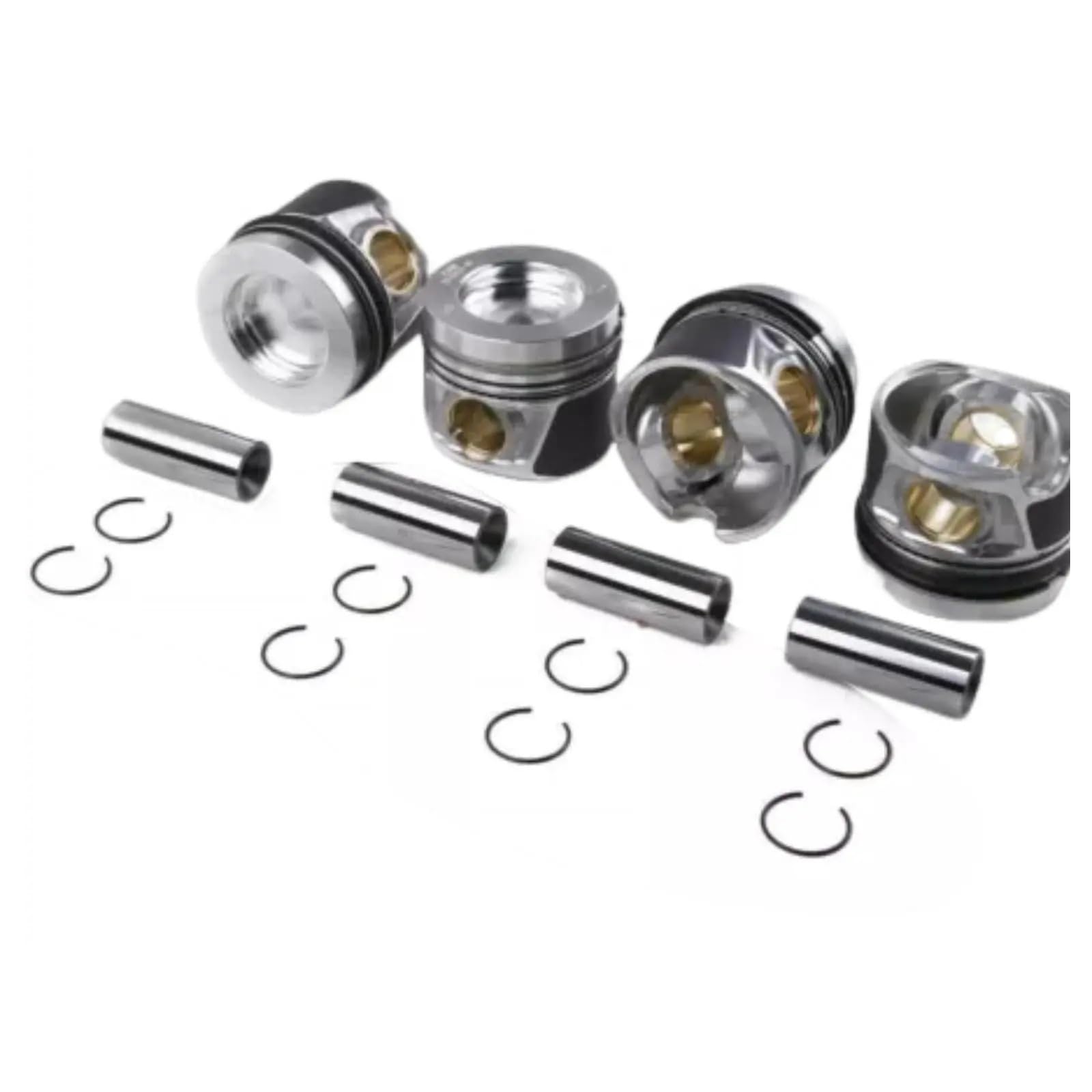 Jeu de segments de piston pour voiture 1 jeu de pistons et segments pour VW, pour Jetta, Golf, pour Passat, pour Audi 2.0T TDI CJAA 80,95 mm, accessoires voiture neufs réparation