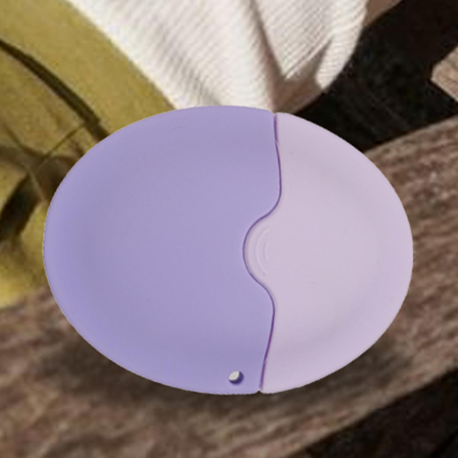 Botella aplicadora enrollable, recargable, contenedor de protección solar reutilizable, tamaño de viaje, aplicador de crema solar para niños, adultos, color violeta