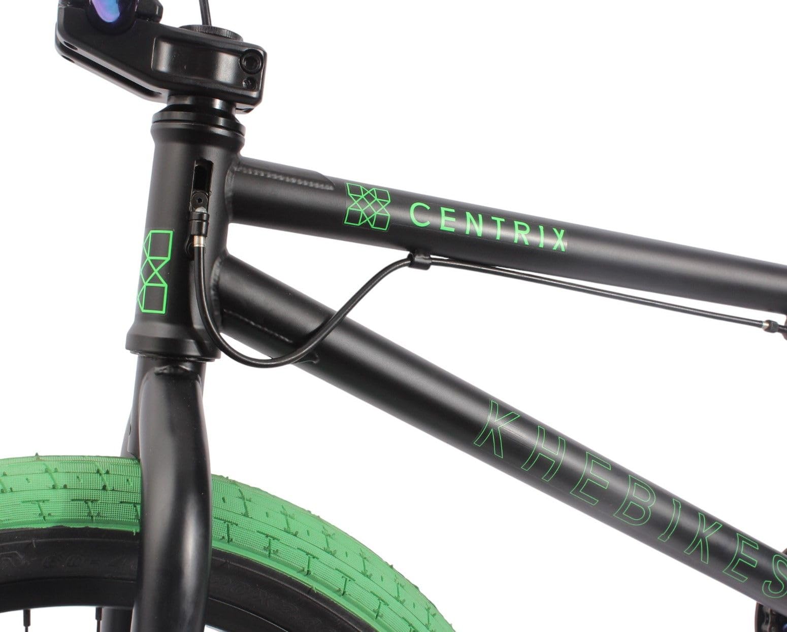 KHEbikes KHE Centrix BMX da 20 pollici – Parti Oil Slick – 10,6 kg – Rotore Affix – Manovella CrMo – Pneumatici da 2,4" – Bicicletta Freestyle per Street, Park, Pumptrack – Modello 2025 Qualità