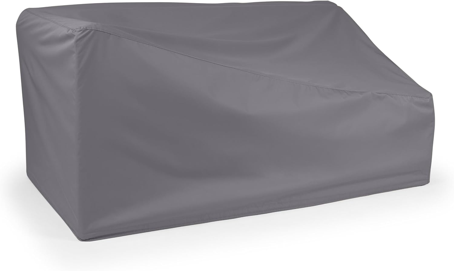 Covermates Outdoor Left Arm Sectional Sofa Loveseat Cover - Water Resistant Polyester, Drawcord Hem, Mesh Vents, Seating and Chair Covers, 58W x 34D x 30H, Charcoal