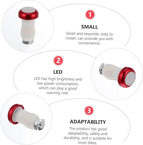 Miniatura 8 de Luces de manillar para bicicleta, luz de giro LED, luz de giro de seguridad, luz de señal de giro, lámpara indicadora de bicicleta, enchufe de