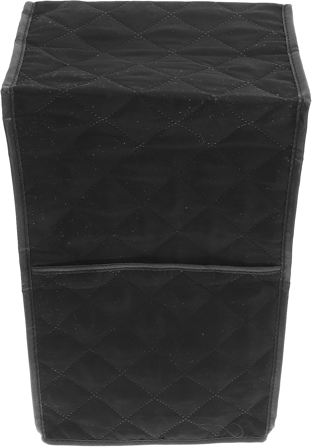 Stand Mixer Cover with Pocket Polyester Dust Protector Black