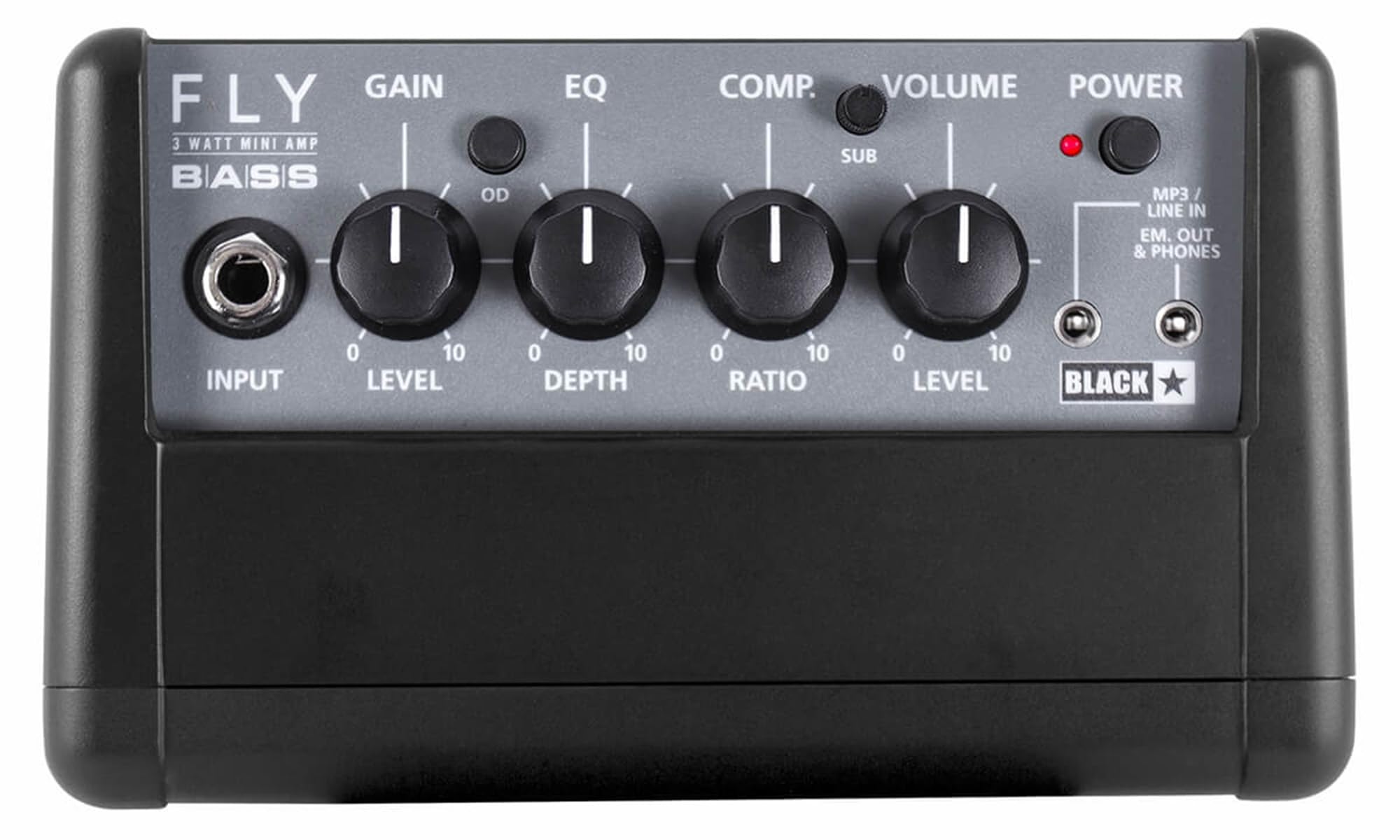Amazon.co.jp: Blackstar Fly 3 Bass Mini Amplifier ステレオパック