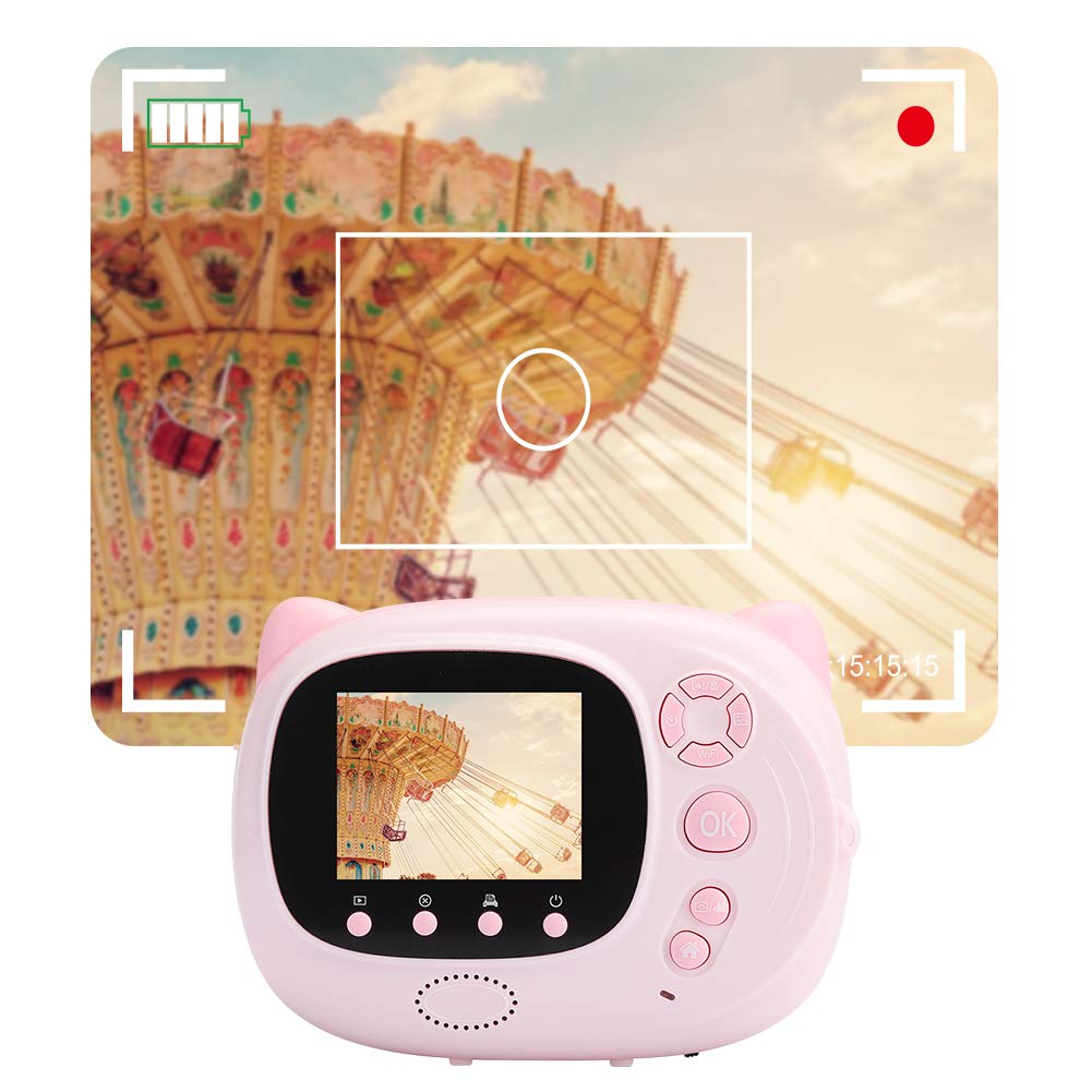 High Definition Kid Camera Cute Funny Printing for Children 2.4"