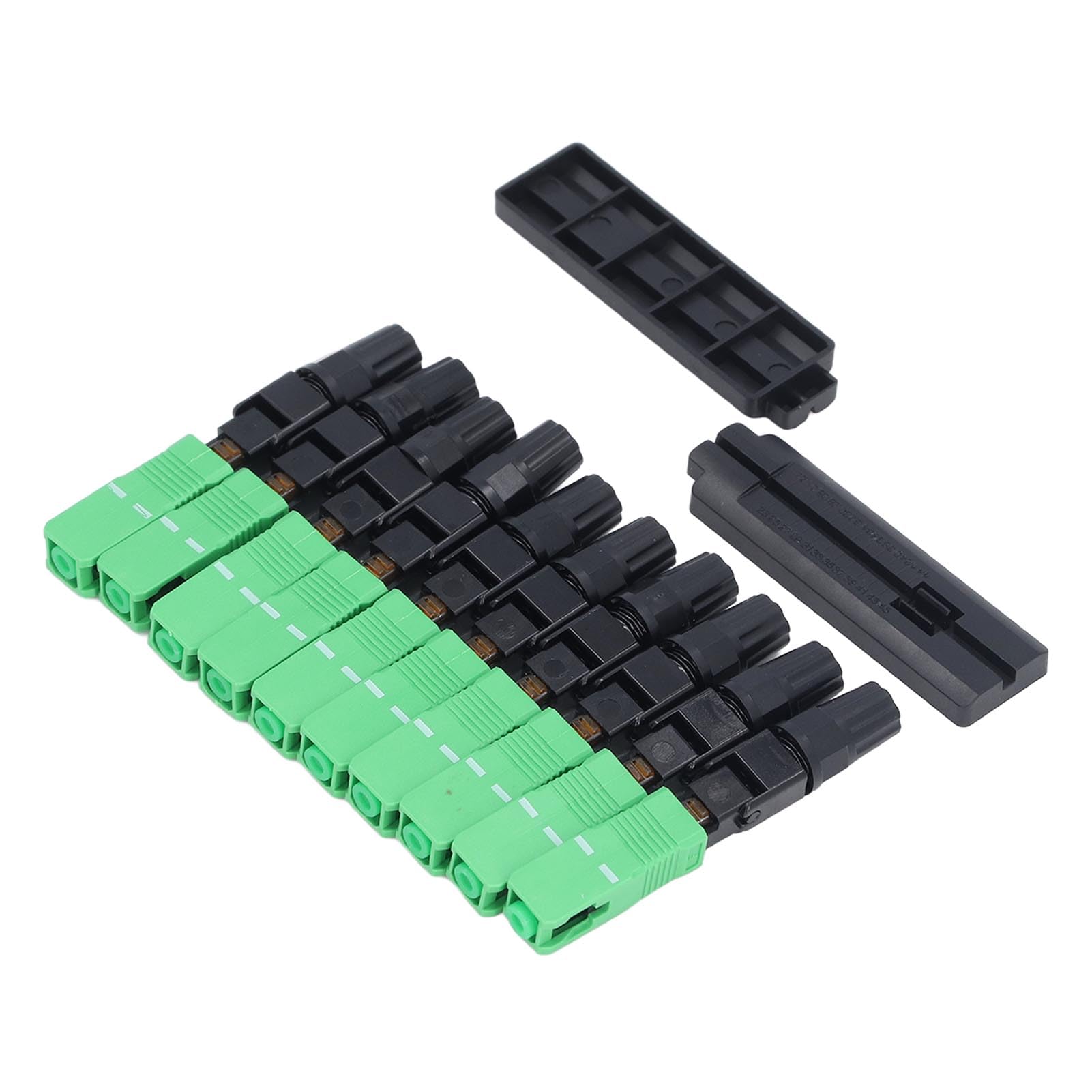 SEAFRONT Adaptateur Fibre Optique SC UPC ABS - 100pcs Réutilisable Connecteur Rapide