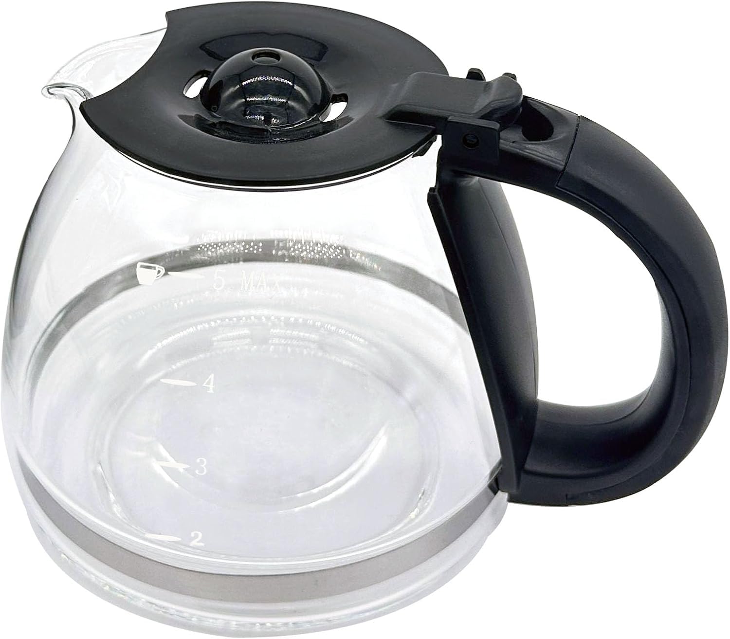 Amazon.com: Replacement pot for 5-Cup Coffee Makers, Compatible with Mr.  Coffee BVMC-PC05BL & BVMC-SC05BL, Goumia GCM3510 &GCM3518, Black Decker  DCM600B,Kismile Coffee Machines, Black Handle: Home & Kitchen