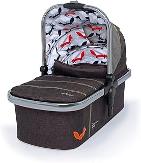 Cosatto Wow XL Pram - Additional Carrycot | Suitable for Twins (Mister Fox)