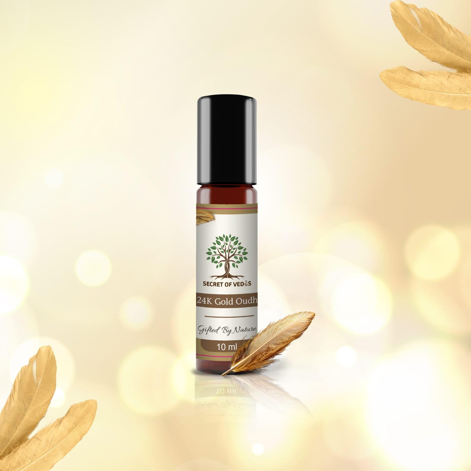 Secret of Vedas | 24k Gold Oudh | Natural Perfume Oil | Long Lasting I Alcohol-Free | Cruelty-Free-image-46