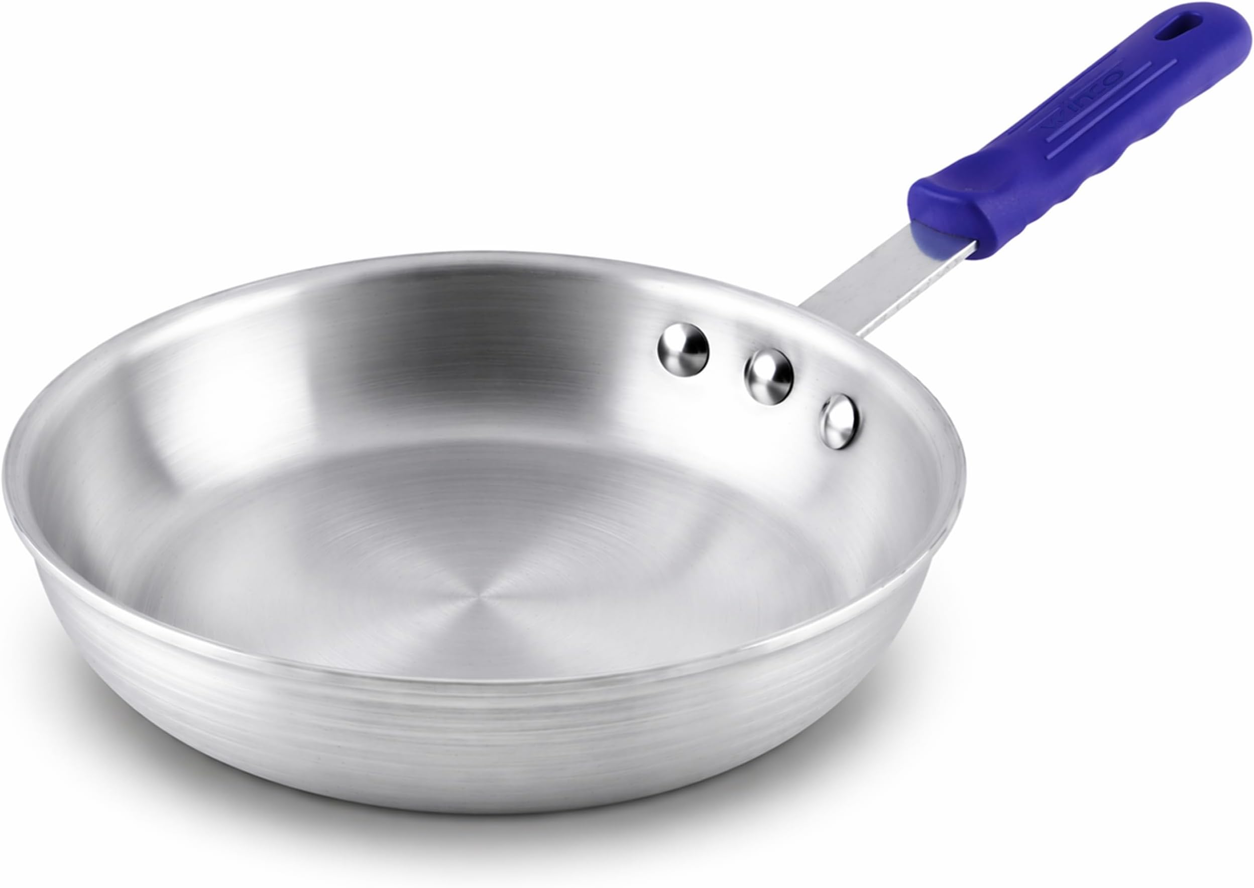 8" Aluminum Fry Pan/Skillet with Stay Cool Handle | Stay cool handle, Great for Sauteing, Searing, Frying and Restaurant Kitchens