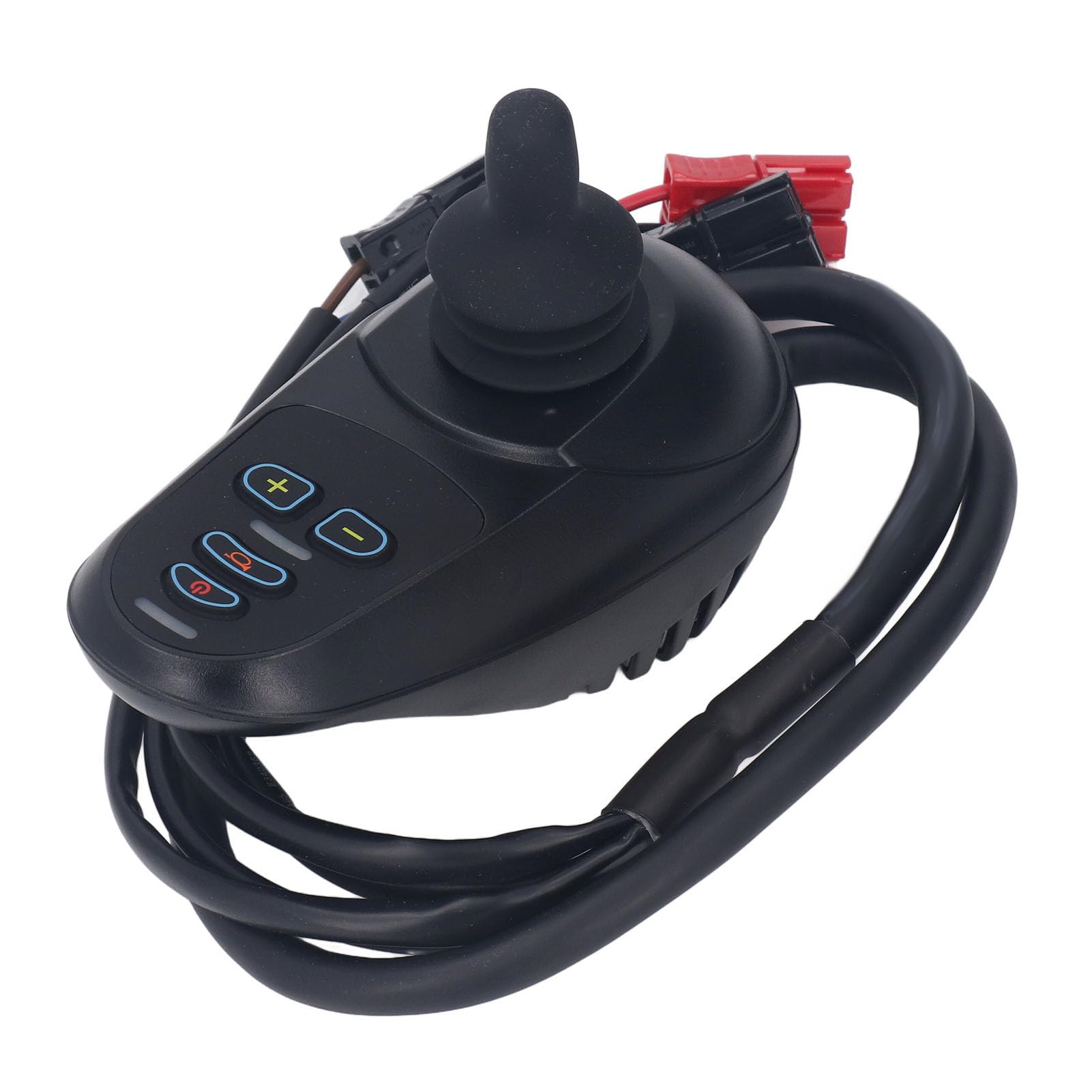 Controlador de Palanca de Mando para Silla de Ruedas Eléctrica, 24 V CC, 4 Teclas, Controlador Eléctrico para Silla de Ruedas con Velocidad Ajustable, 45 A, Accesorio de