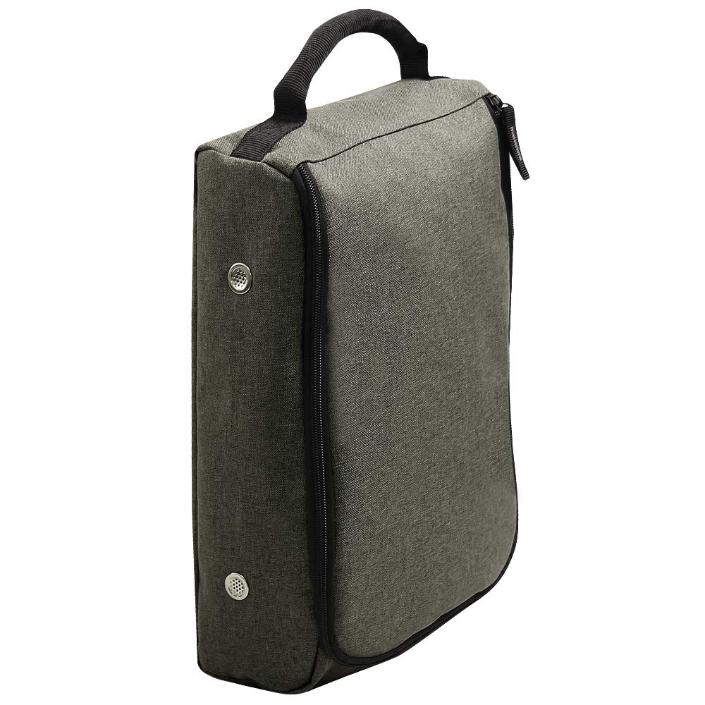 Preferred Nation P7130.BLK Golf Shoe Bag, Black - Set of 2