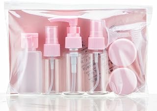 11PCS Travel Cosmetics Storage Set Cosmetic Liquid Travel Bottle Set, Portable Travel Cosmetics Empty Bottle Suitable for Travel Cosmetics Packaging