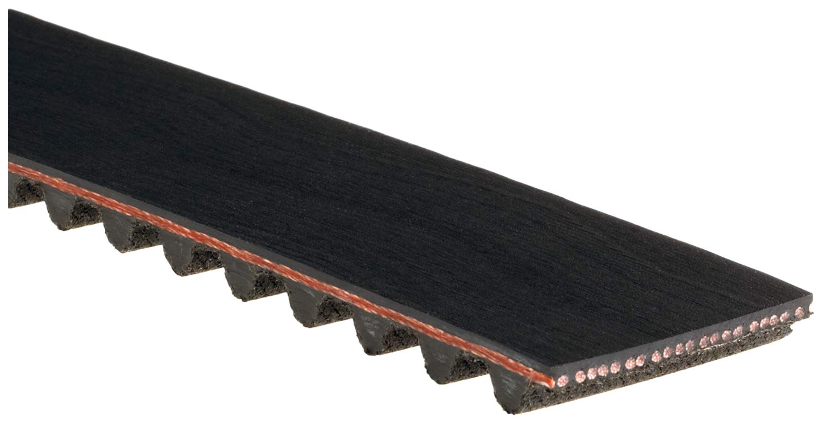 Gates T270 Premium Automotive Timing Belt - OE Quality, PTFE Coated, Aramid Reinforced