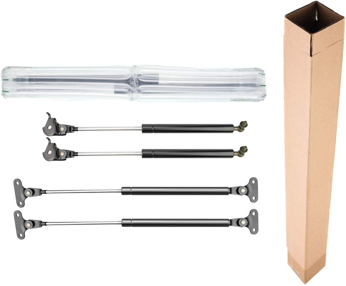 A-Premium Front Hood Rear Tailgate Lift Supports Shock Struts Compatible with Select Toyota and Lexus Models - Land Cruiser 1990-1997, LX450 1996-1997 - Replace# 5345069015, 5344069015(4PC Set)