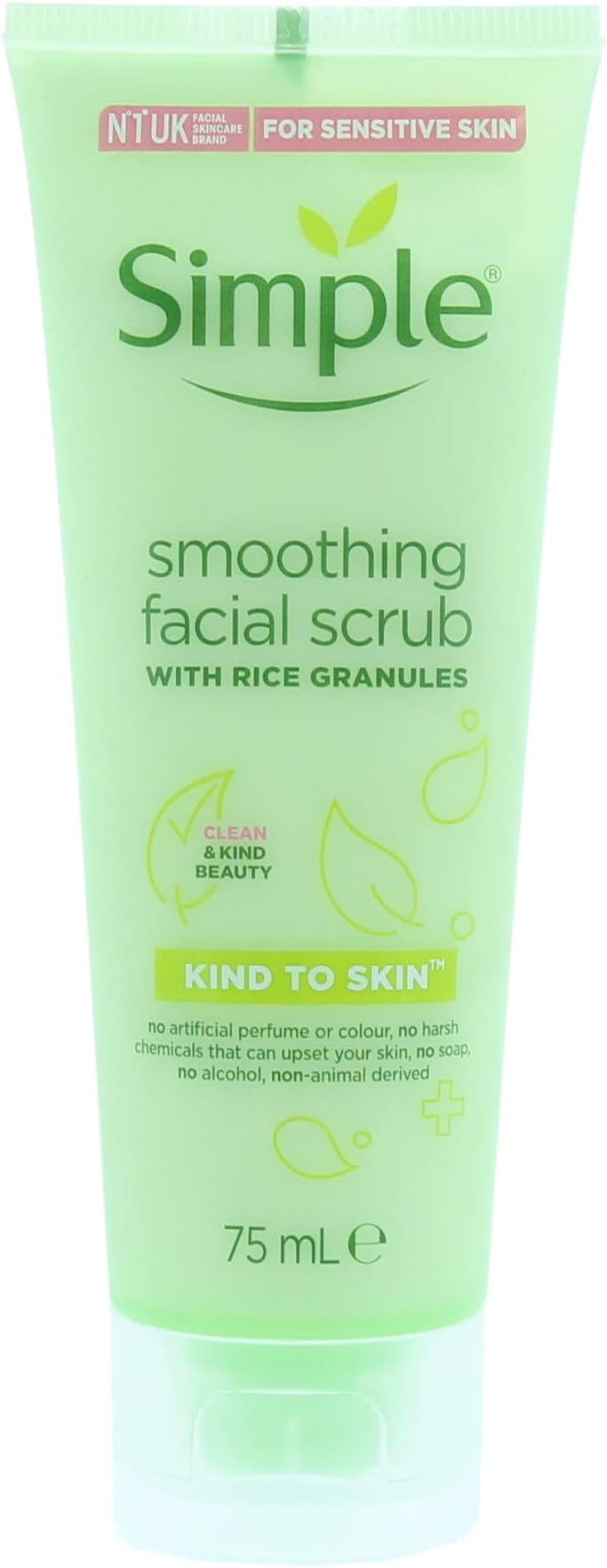 Kind To Skin (Pack Of 2) Smoothing Facial Scrub X 75ml