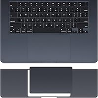 Vista 12 de CaseBuy Juego de Protectores de Piel para Reposamanos, Protección Invisible contra Arañazos y Desgaste, Accesorios para MacBook Air de 13.6 pulgadas