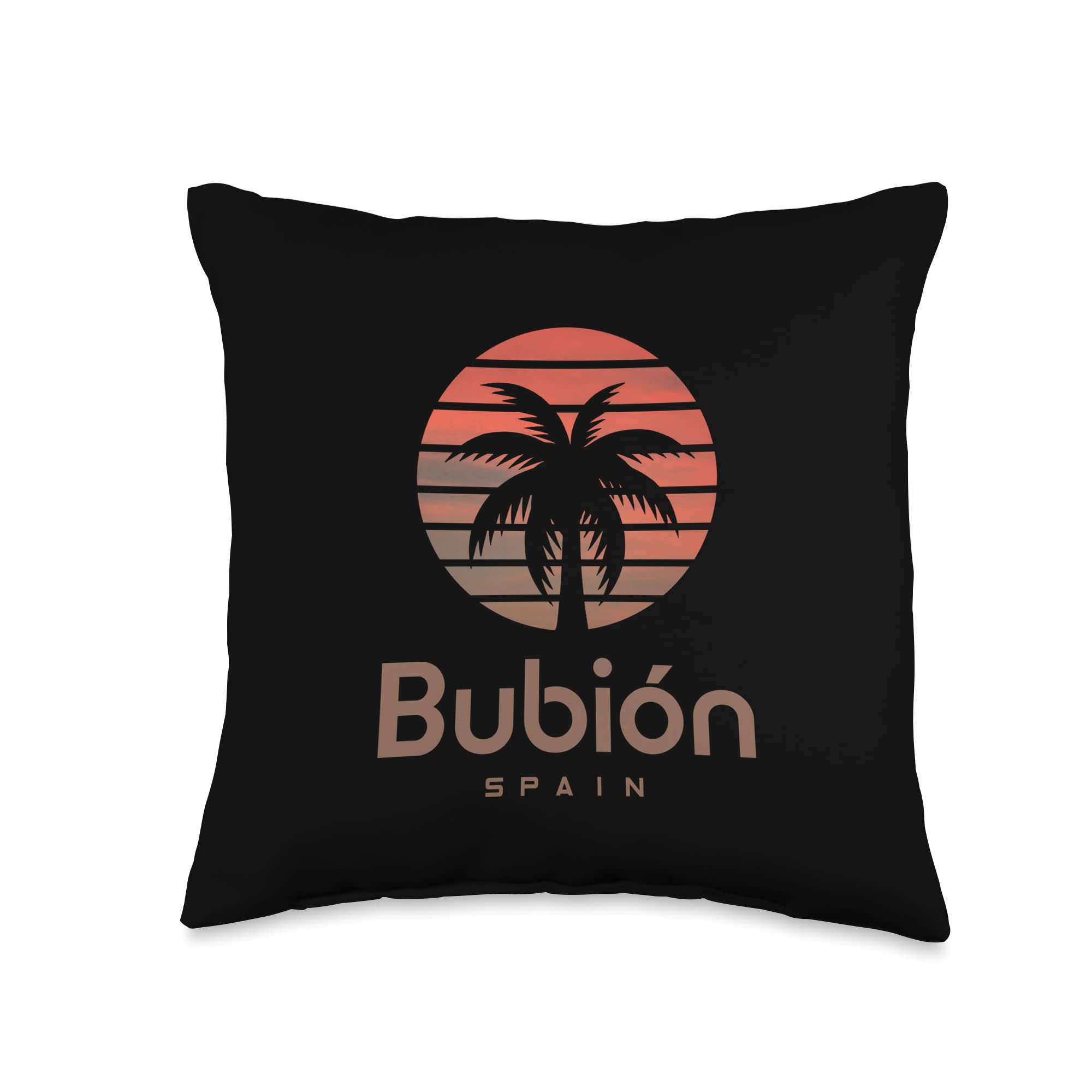 Spain Bubión Design Bubión Spain Throw Pillow, 16x16, Multicolor
