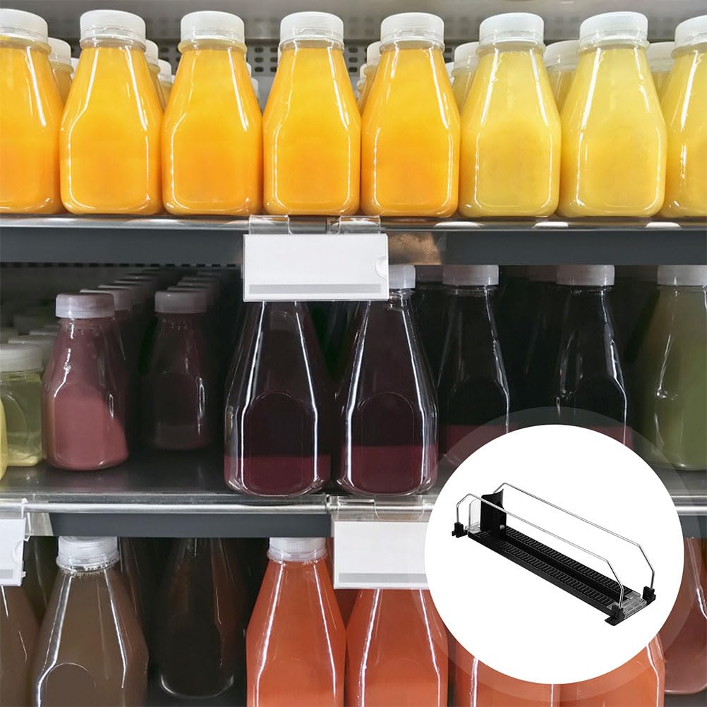 iplusmile Lot de 2 mini distributeurs de boissons automatiques en plastique noir pour magasin de commodité, supermarché, maison, réfrigérateur
