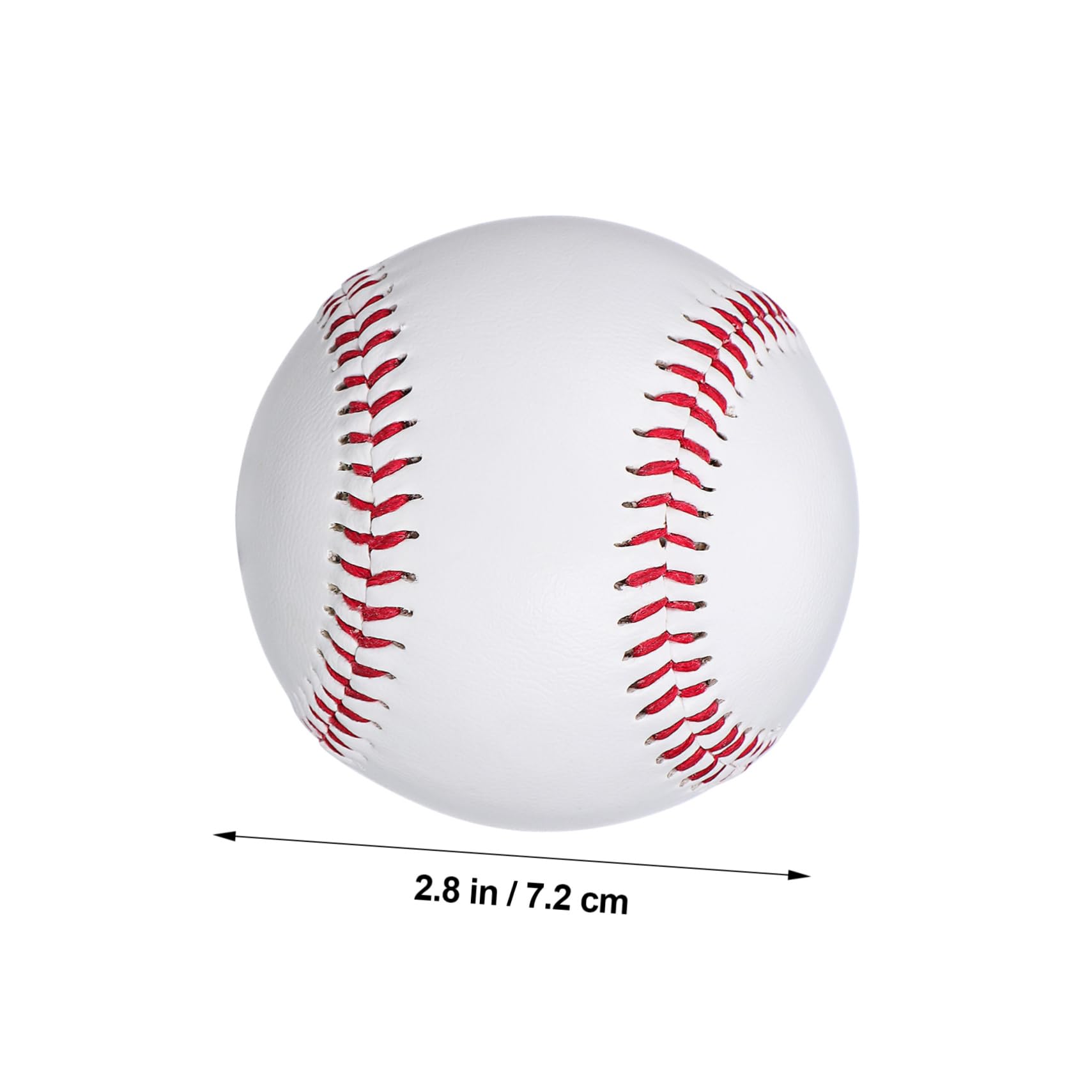 Toddmomy Balones Piezas Béisbol para PVC 12 de Entrenamiento Principiantes