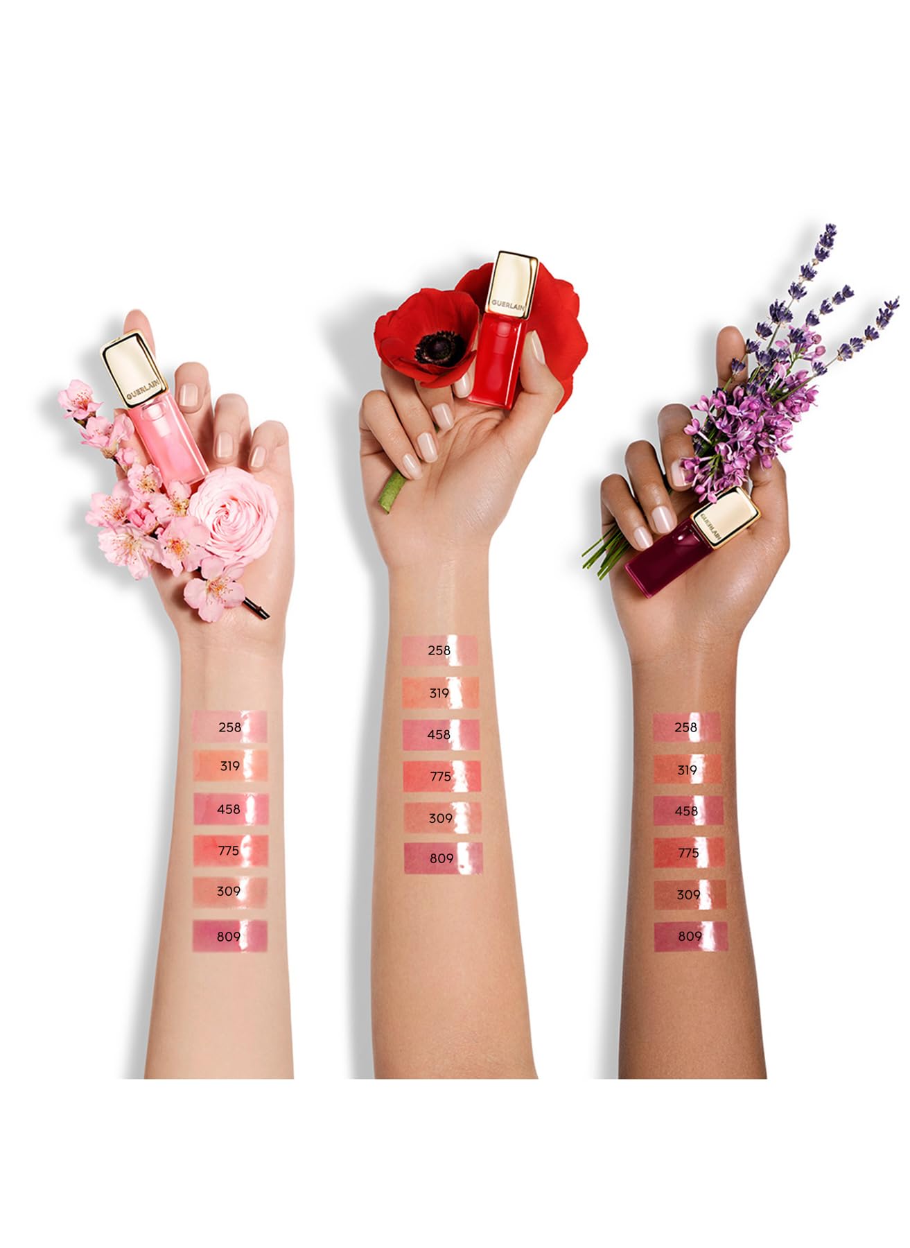 Guerlain KissKiss Bee Glow Oil Lipstick 309 Honey Glow