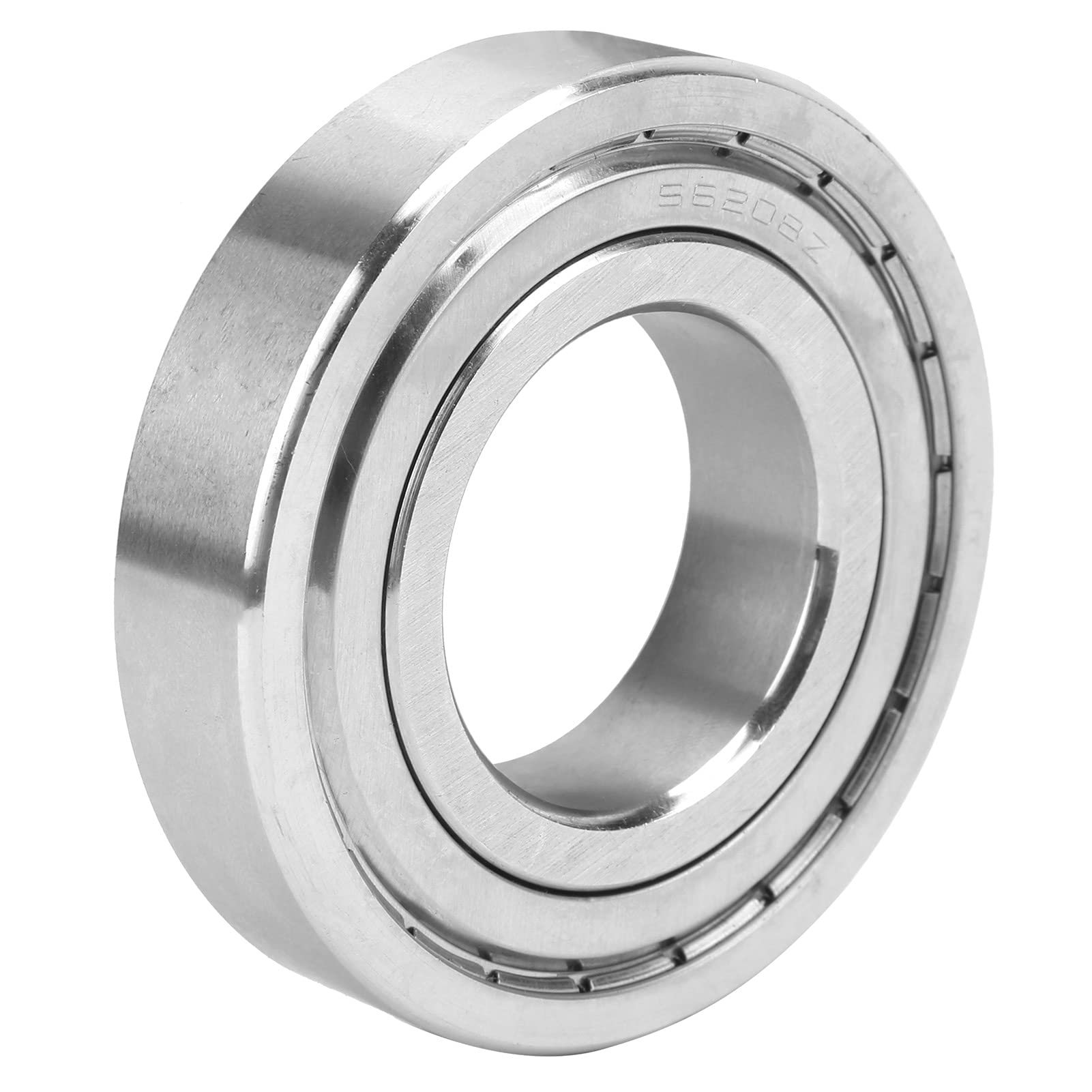 Cuscinetti a Sfere, 5 Pezzi S6208ZZ Cuscinetti a Gola Profonda con Cuscinetti a Sfera per Motore Elettrico, Ruote, Cuscinetti a Sfere a Gola Profonda