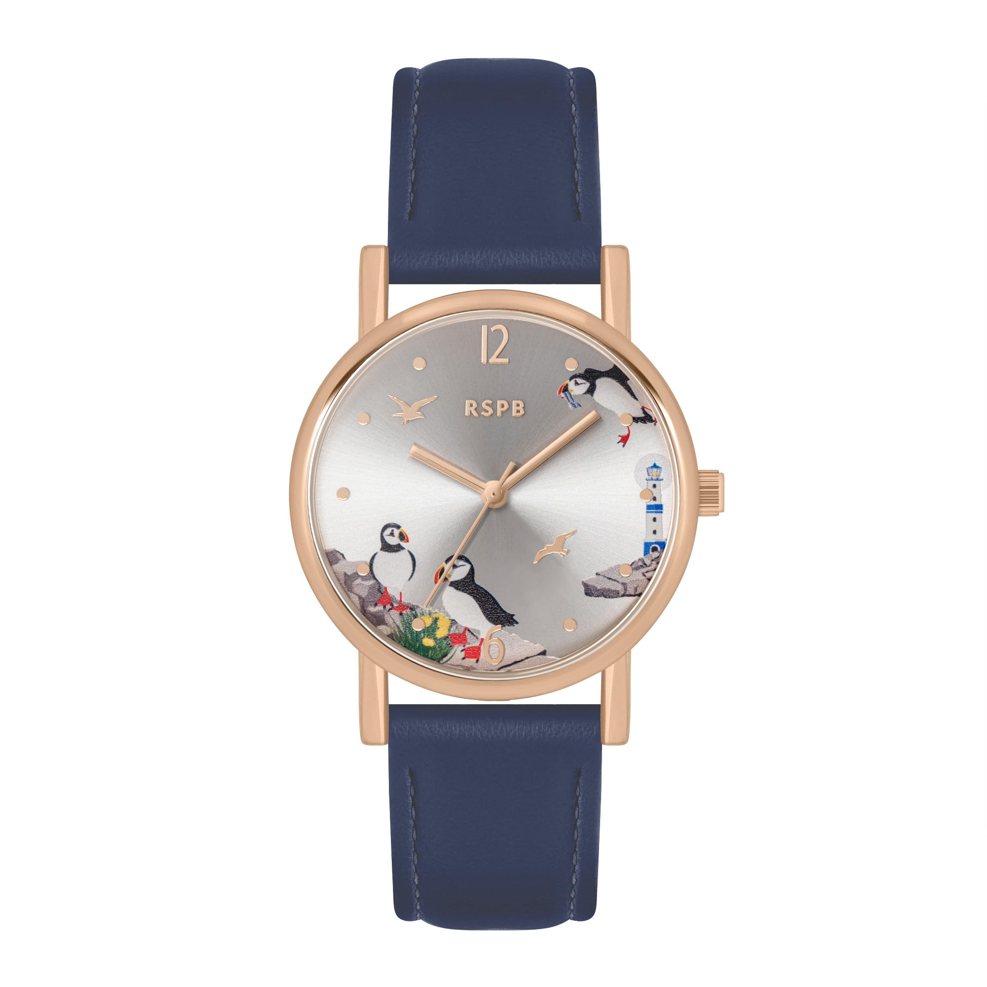 RSPB Womens Bird Printed Dial Adult Watch