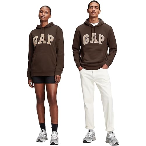 GAP Men's Logo Fleece Hoodie Hooded Sweatshirt