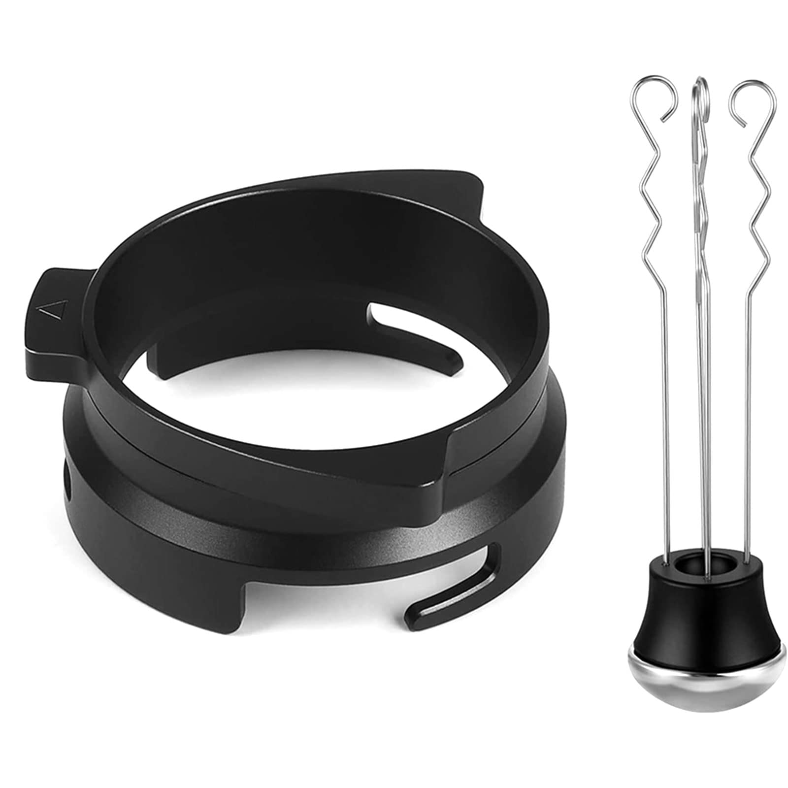 Tsophreniq Needle Coffee Tamper Espresso Coffee Stirrer Needle with Hnad-free Dosing for Distribution Powder Stirrer