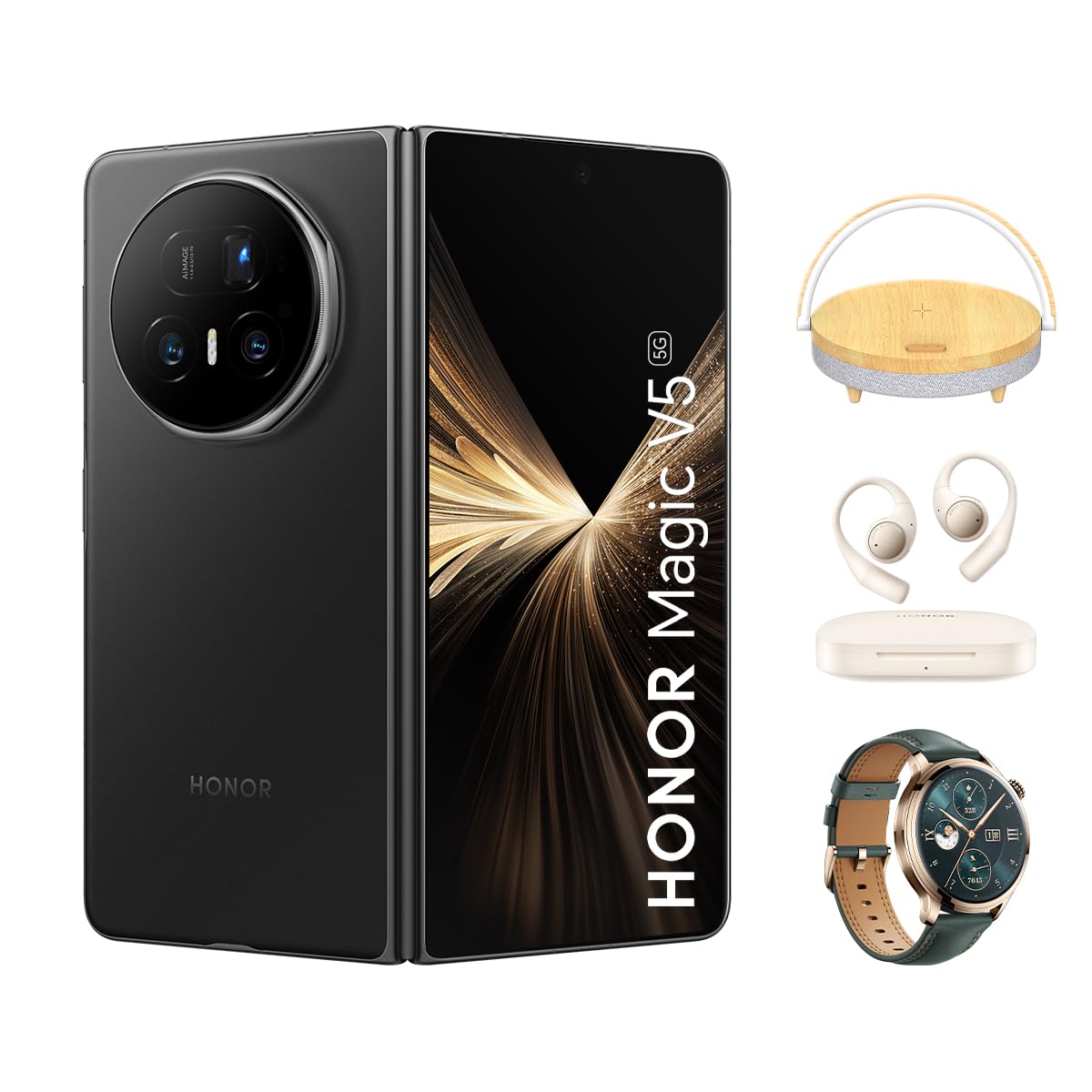 スマートフォン本体 HONOR MAGIC V5 Black 16-521GB New) HONOR Magic