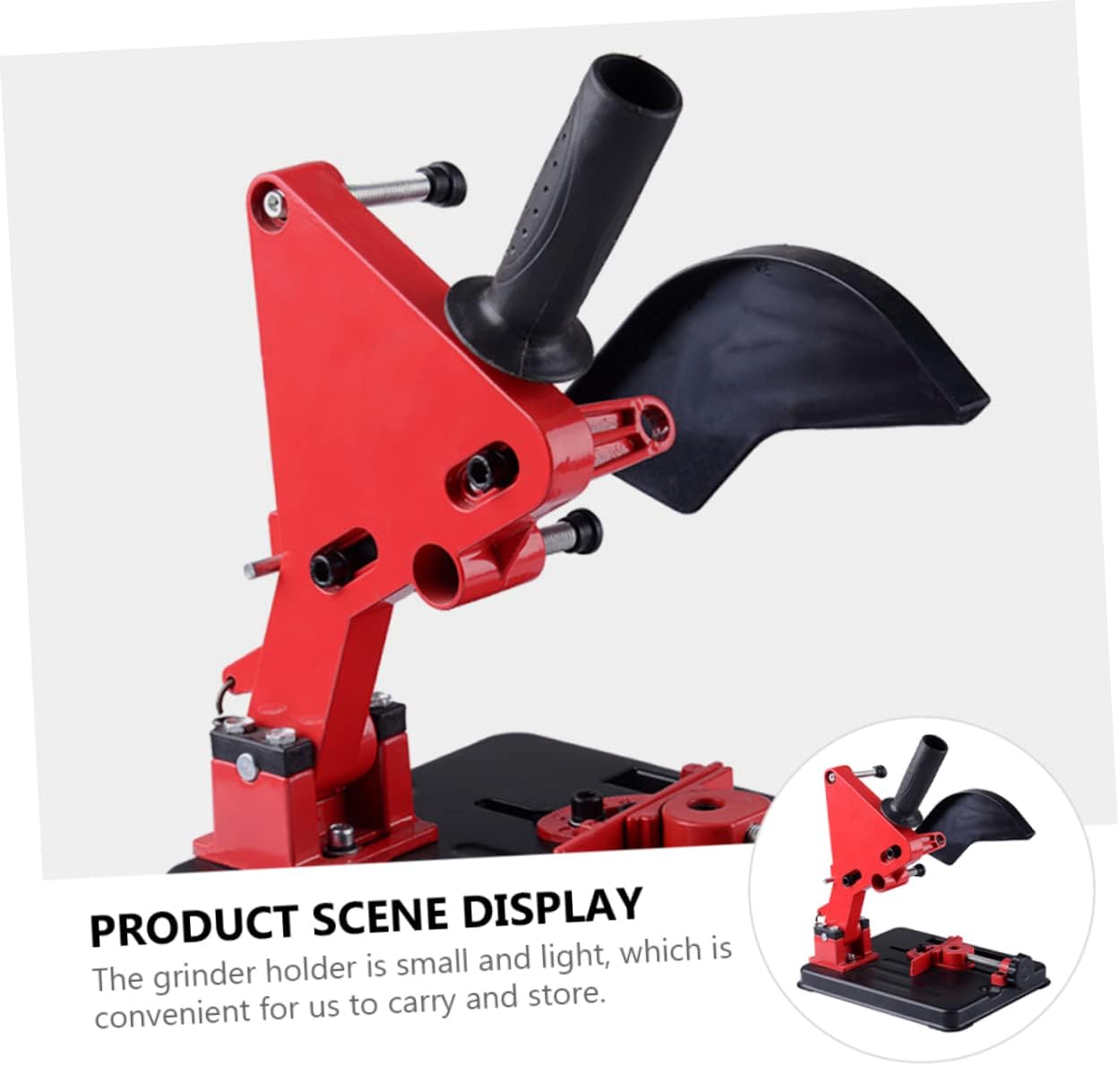 Artibetter 1pc Grinder Stand Grinder Holder Angle Grinding Machine Base Mount for Accessories