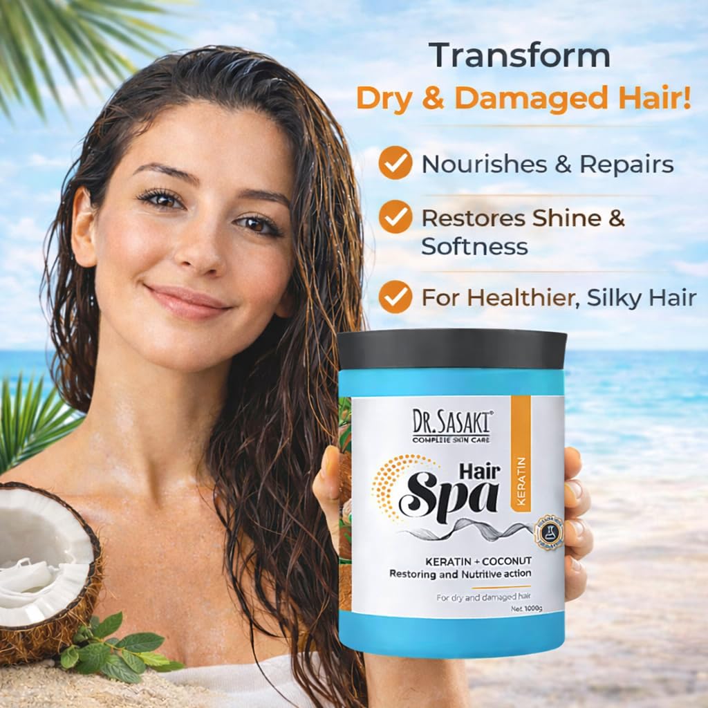 Complete Skin Care Paraben Free Hair Spa Keratine Treatment