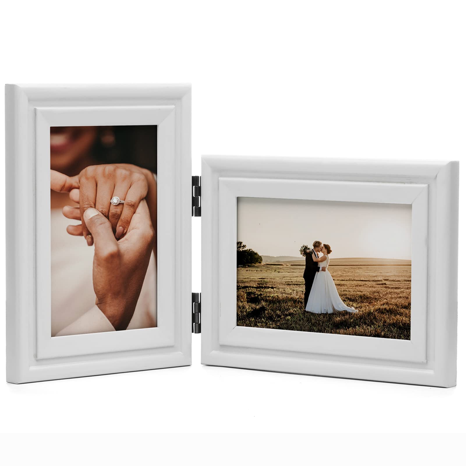 Amazon.com - WISADD Vertical & Horizontal 4X6 Picture Frames