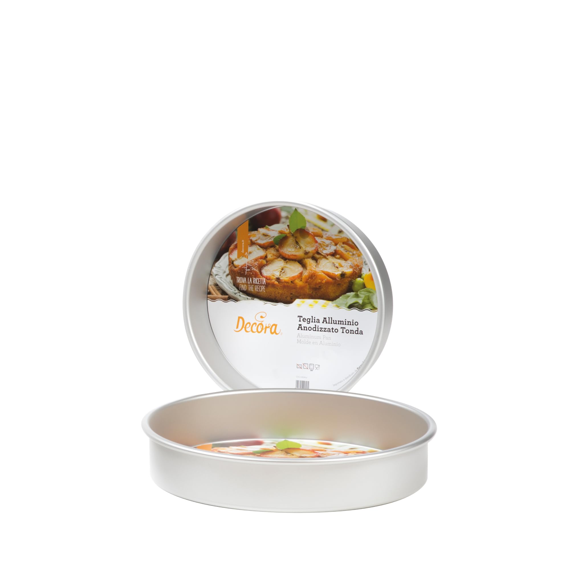 Decora Stampo Rotondo In Alluminio Anodizzato Ø15 X H 5 Cm