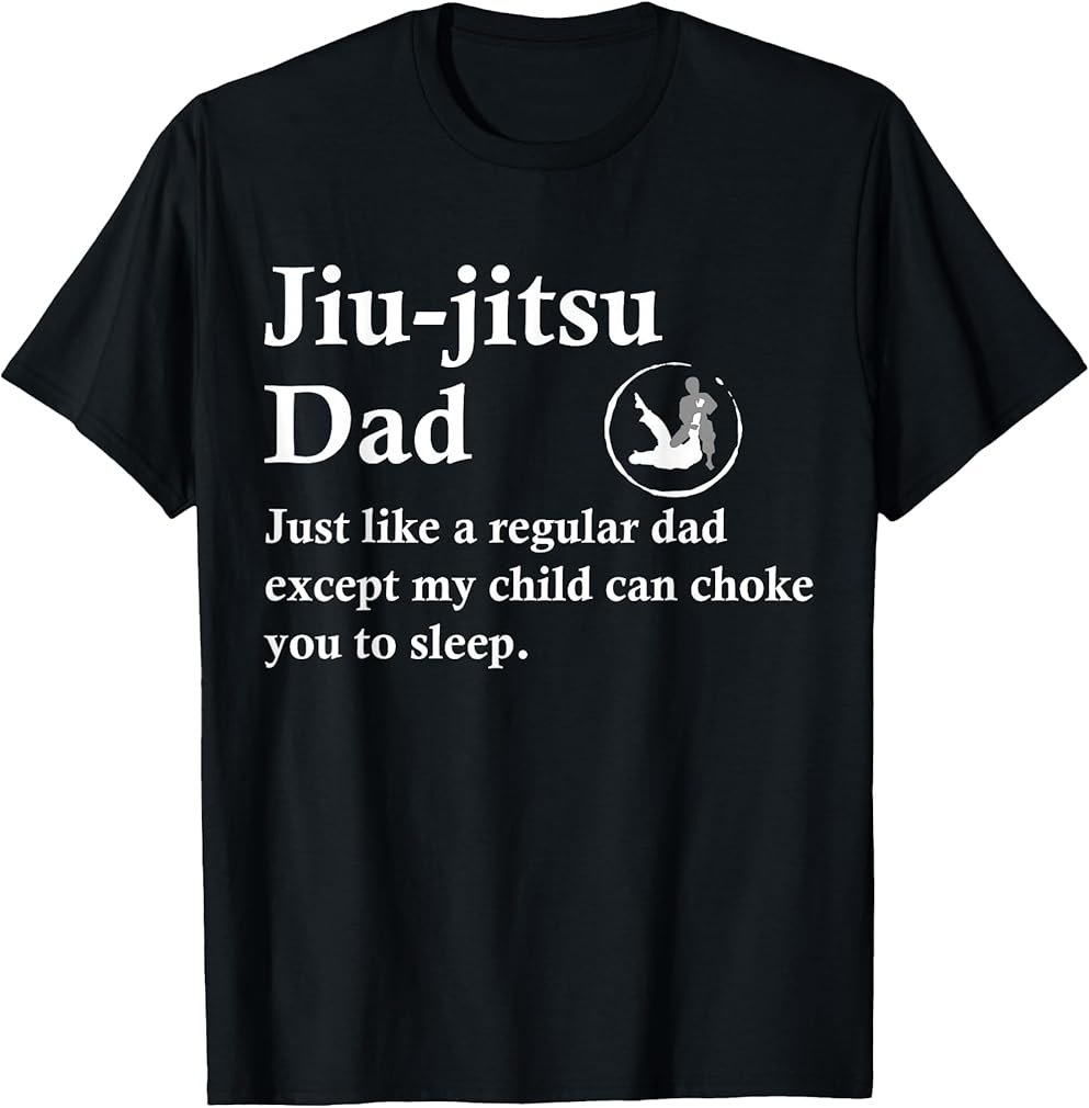 Jiu Jitsu Dad Funny BJJ Definition T-Shirt