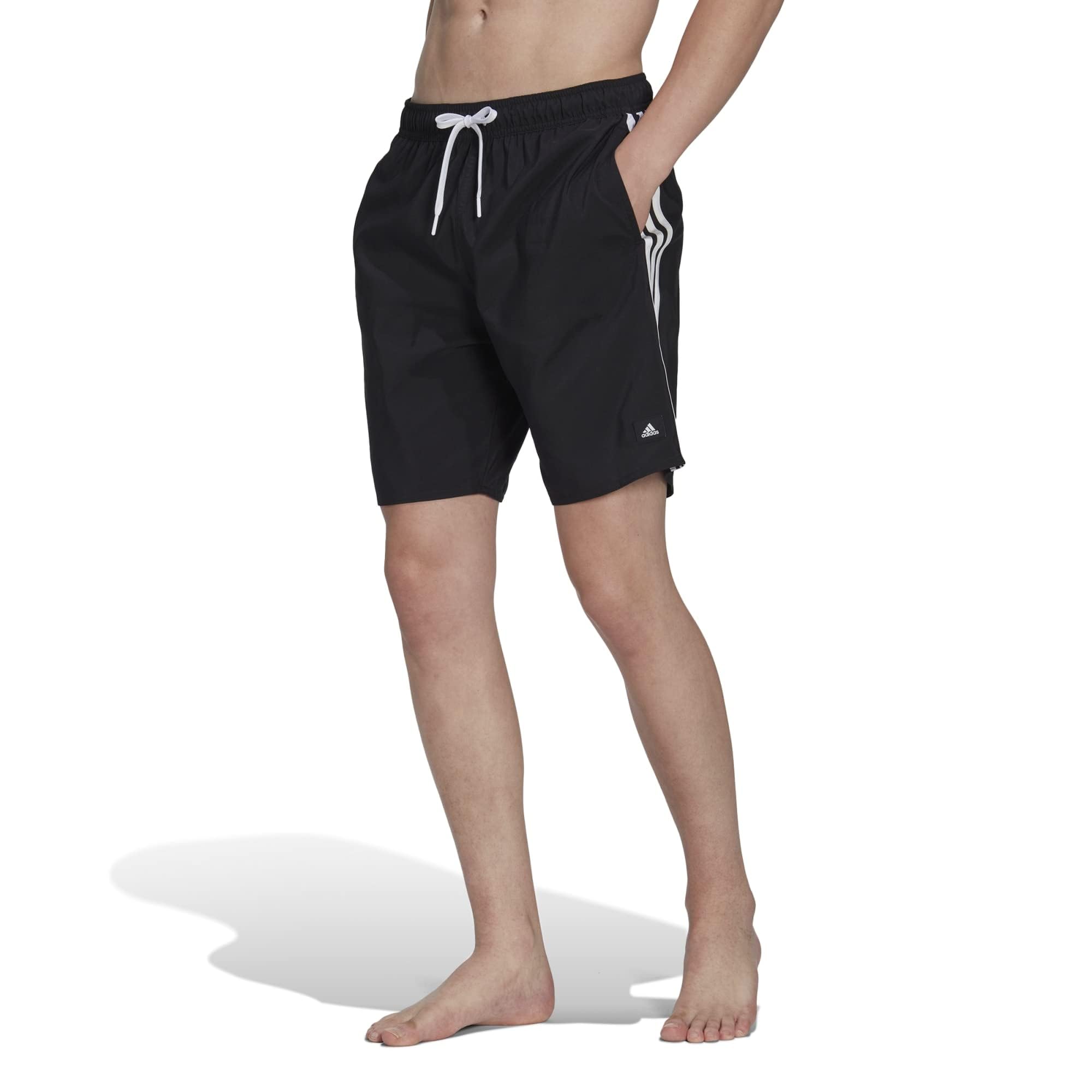 adidas Men's 3-Stripes Clx Swim Swim Shorts