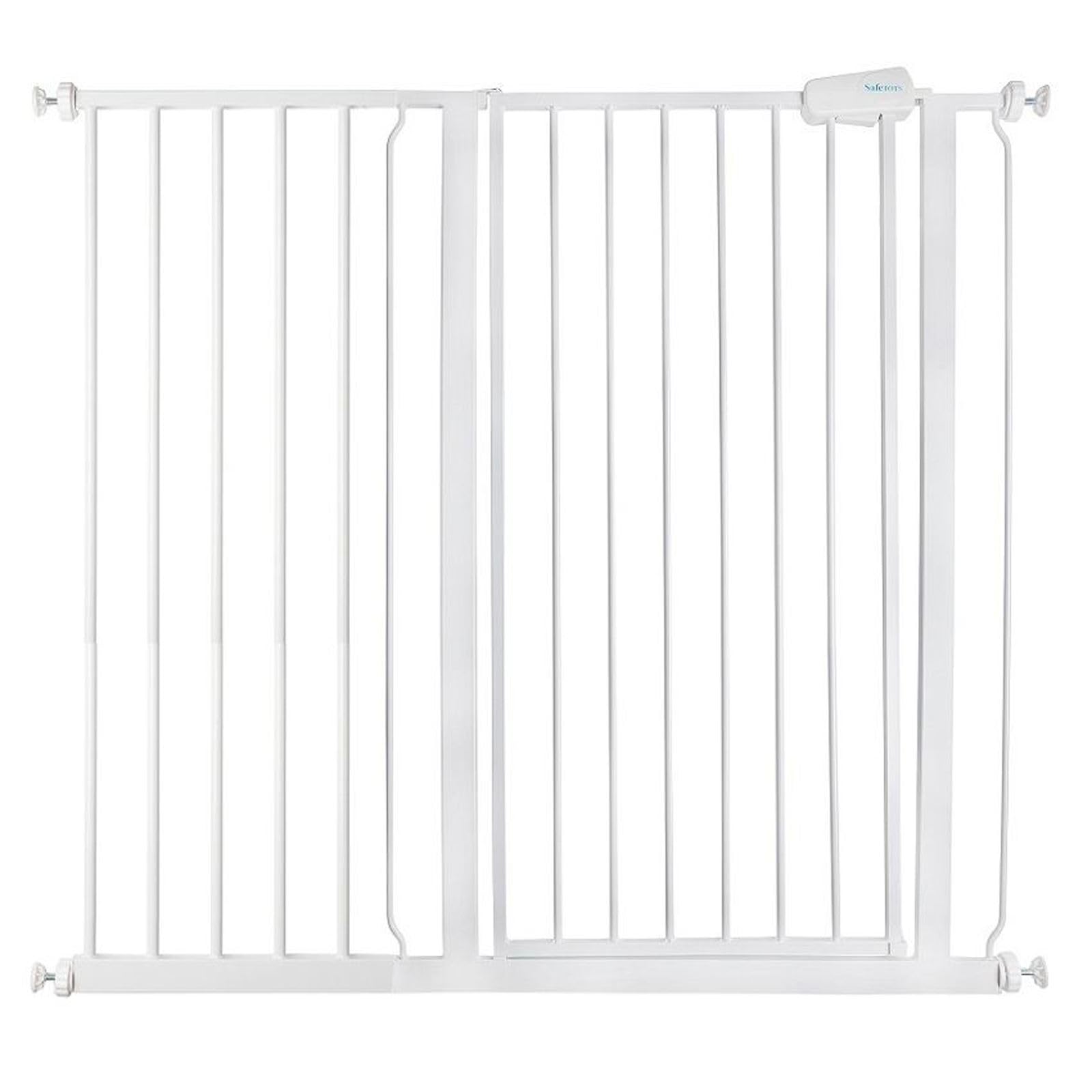 (, 107.4Cm - 115Cm) Extra Tall Pressure Fit Gate White Safetots